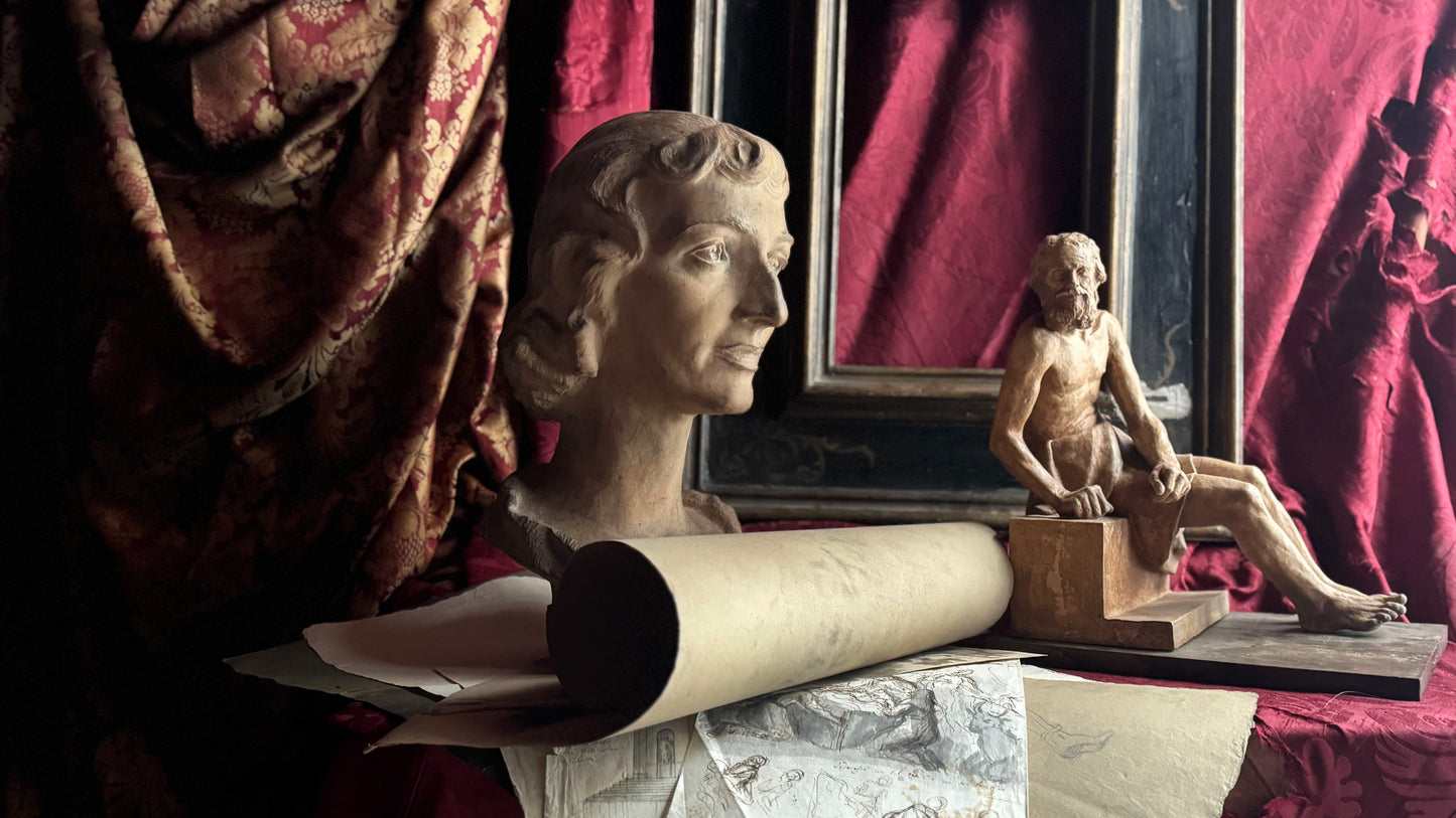 Giorgio Rossi (1892–1963) Ritratto femminile (moglie di Gianni Vagnetti), anni '30 Terracotta Altezza: 44 cm