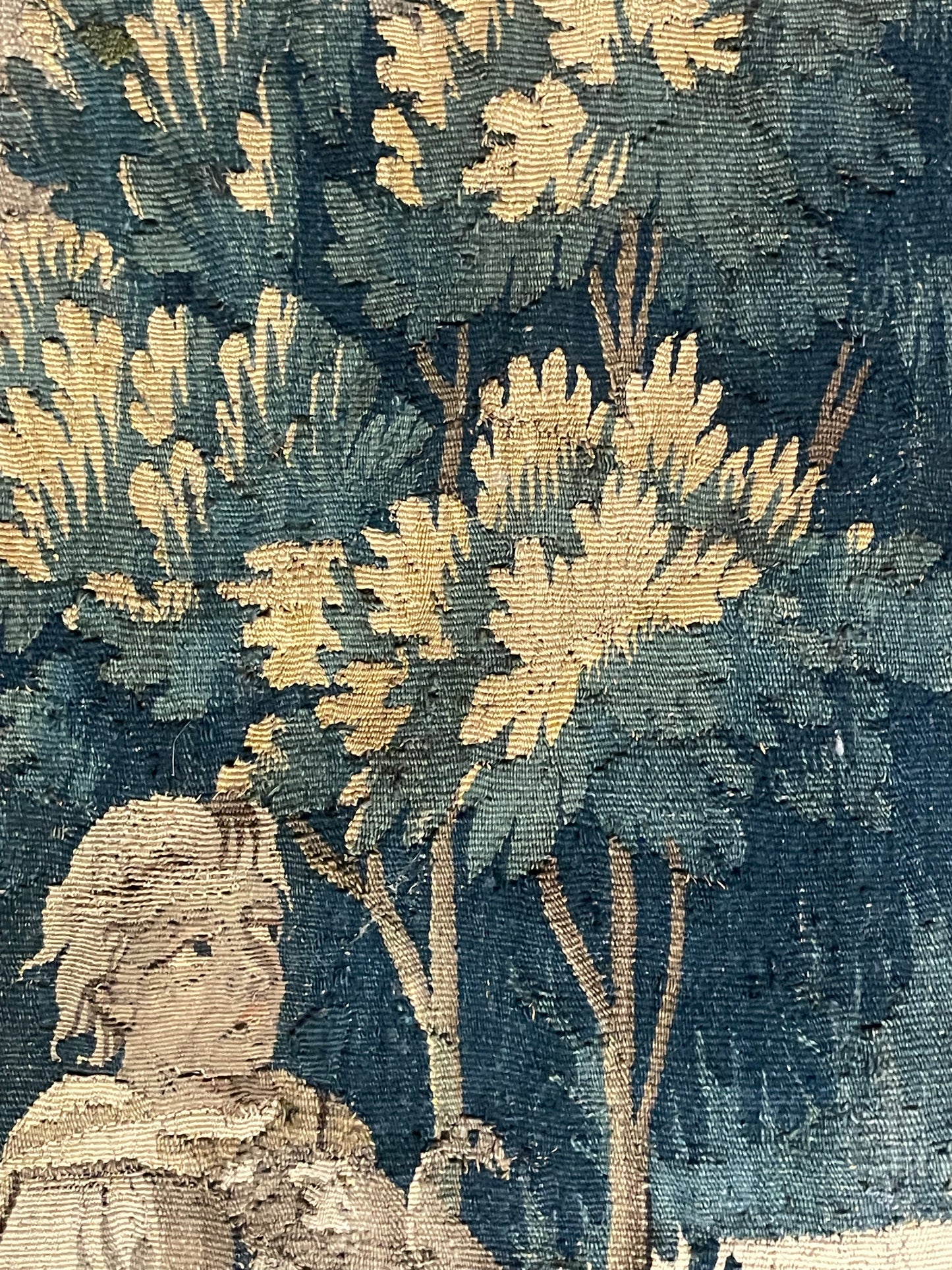 Tapestry of Aubusson with the Banquet of Cleopatra, second half of the 17th cent. Cm 240x200