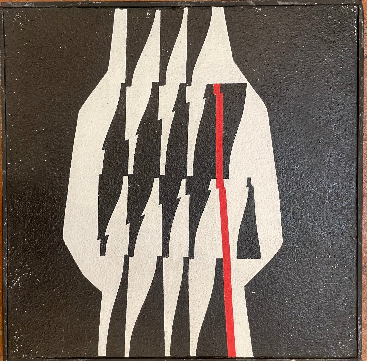 Enrico Sirello, 1975 – Effetti anisotropici nella pittura astratta italiana, Movimento Arte Programmata