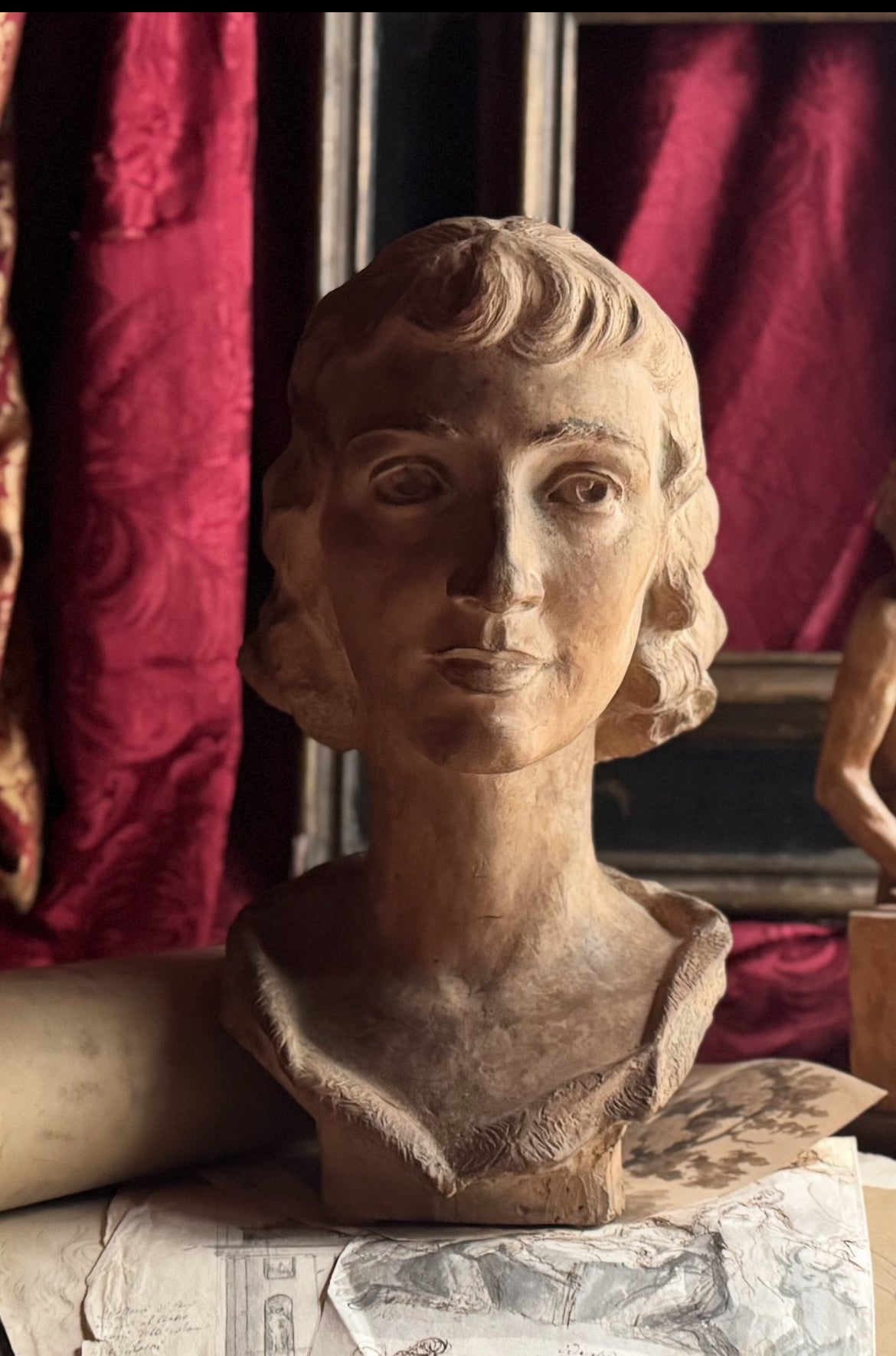 Giorgio Rossi (1892–1963) Ritratto femminile (moglie di Gianni Vagnetti), anni '30 Terracotta Altezza: 44 cm