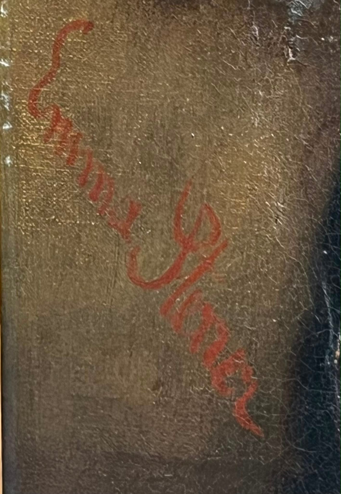 Ritratto di giovane donna in costume balcanico di influenza ottomana, firmato Emma Sterrer, ca. 1880