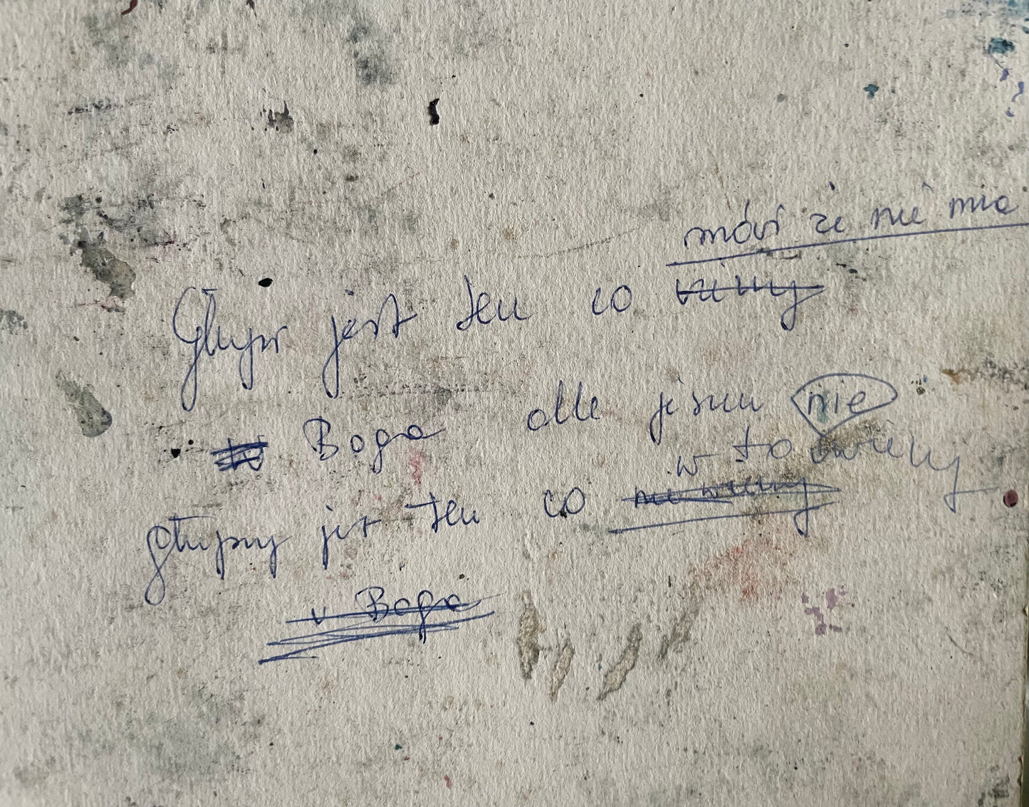 Ewa Adamowicz, Metamorfosi di centauro in un paesaggio fossile, Polonia, 1989