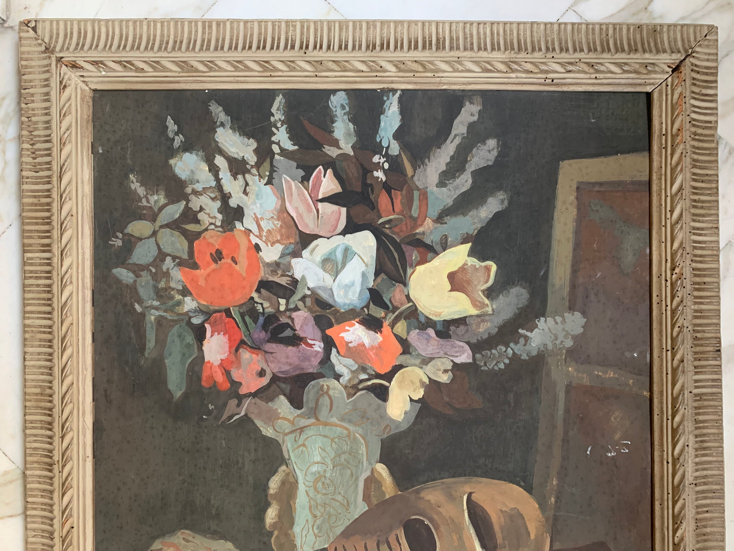 Still Life With Musical Instrument. Circa 1940
