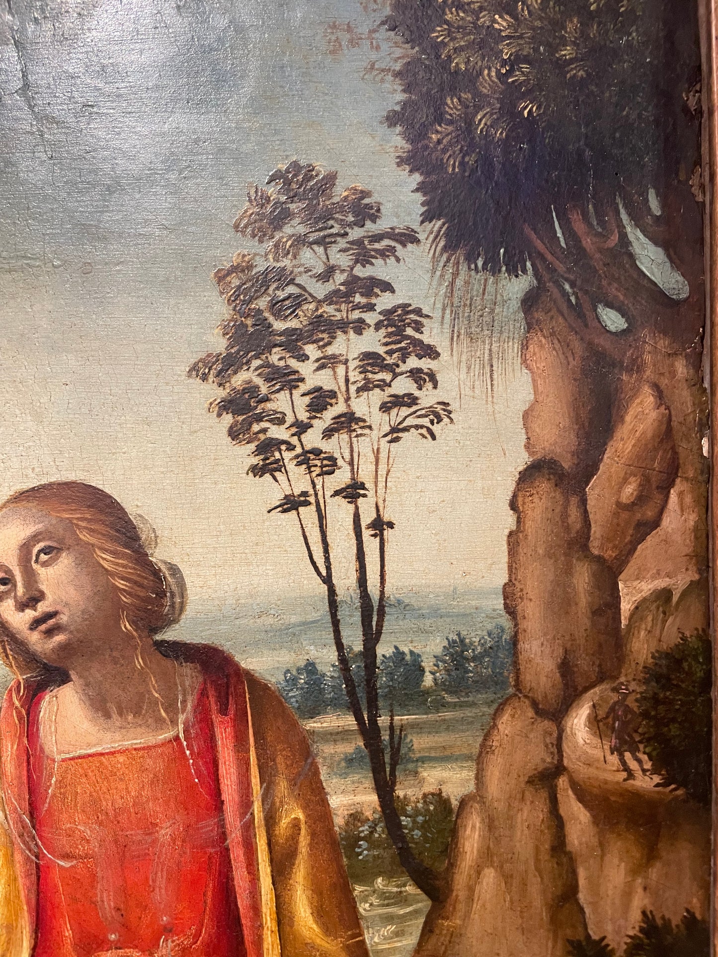 Compianto sul Cristo morto. Scuola italiana. Inizio XVI secolo.