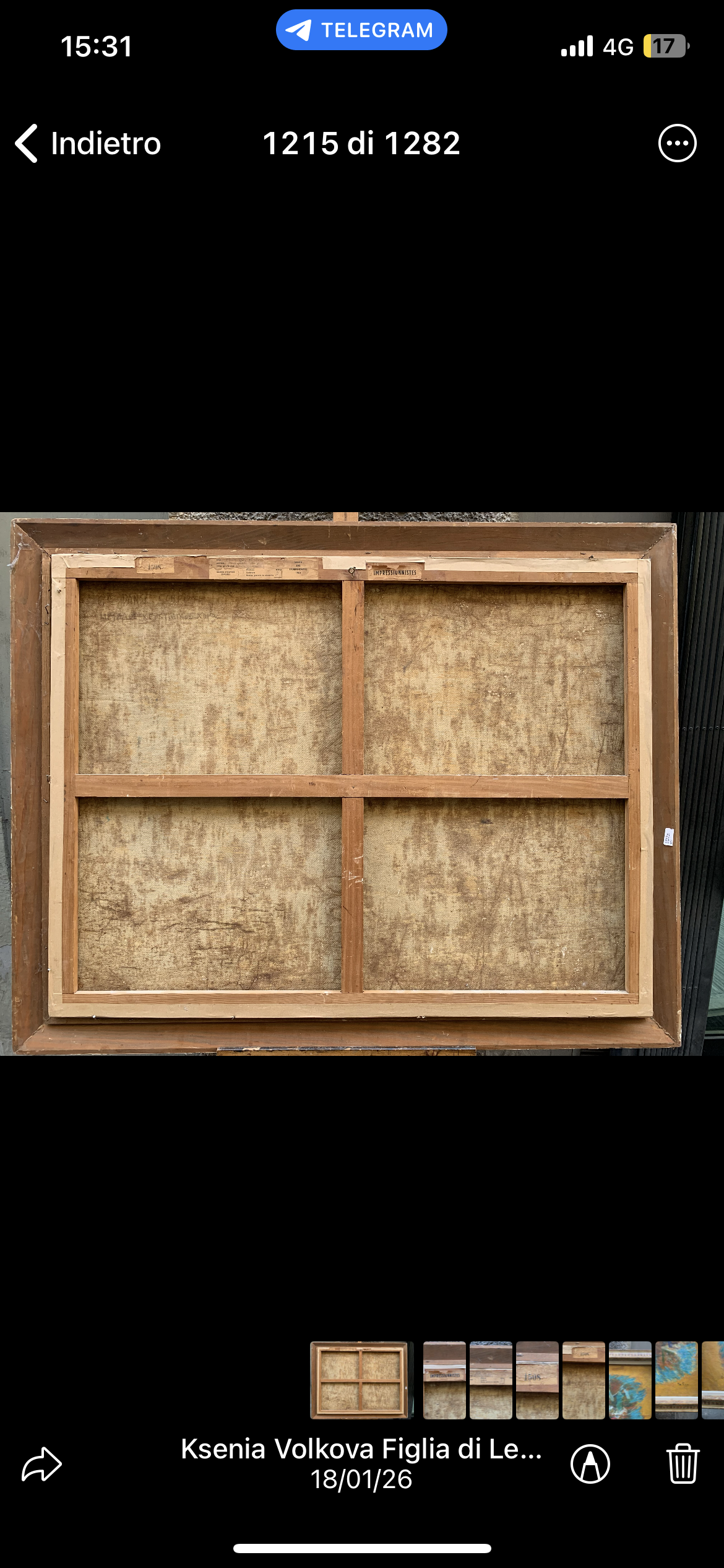 Tin Florias, Danza di Corfù, artista greco del XX secolo tra Grecia e Parigi, Cm 130 × 103