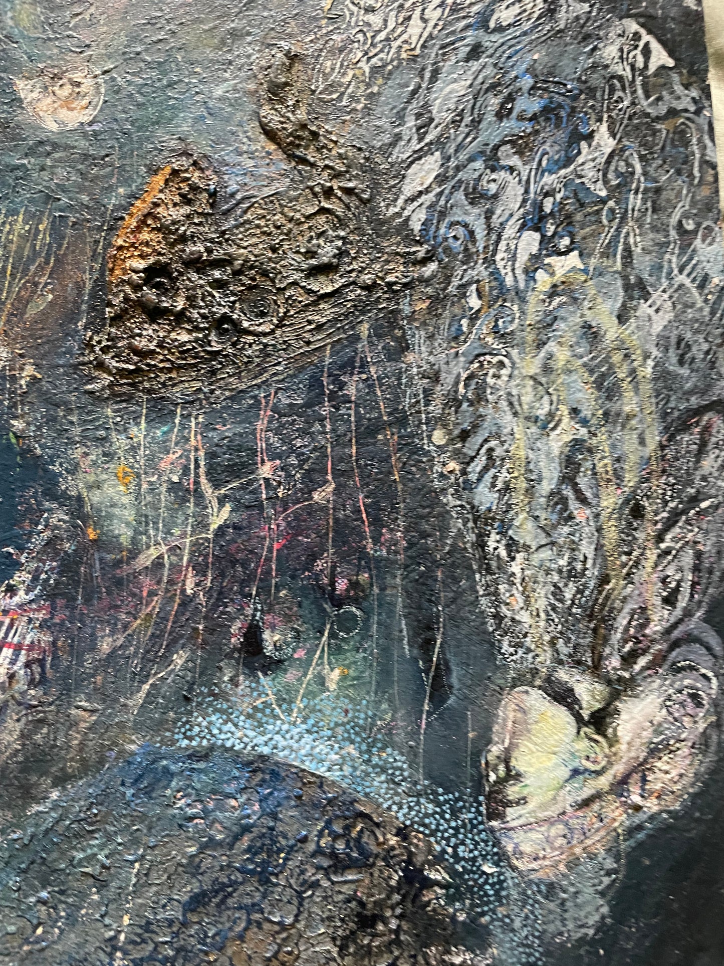 Ewa Adamowicz, Metamorfosi di centauro in un paesaggio fossile, Polonia, 1989