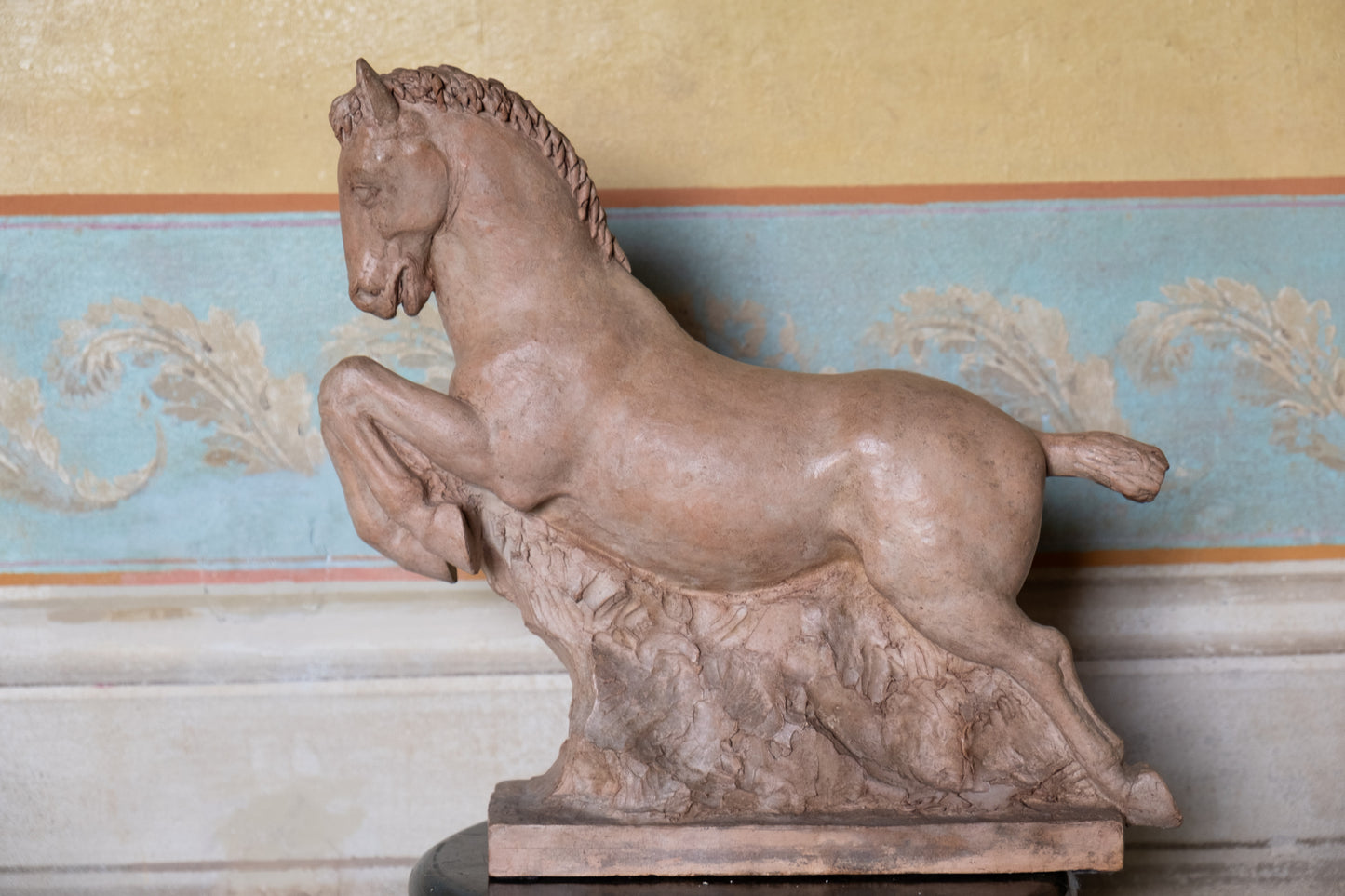 Terracotta Galloping Horse, Circa 1930-40, Giorgio Rossi (1894–1981). Circa 1930-40