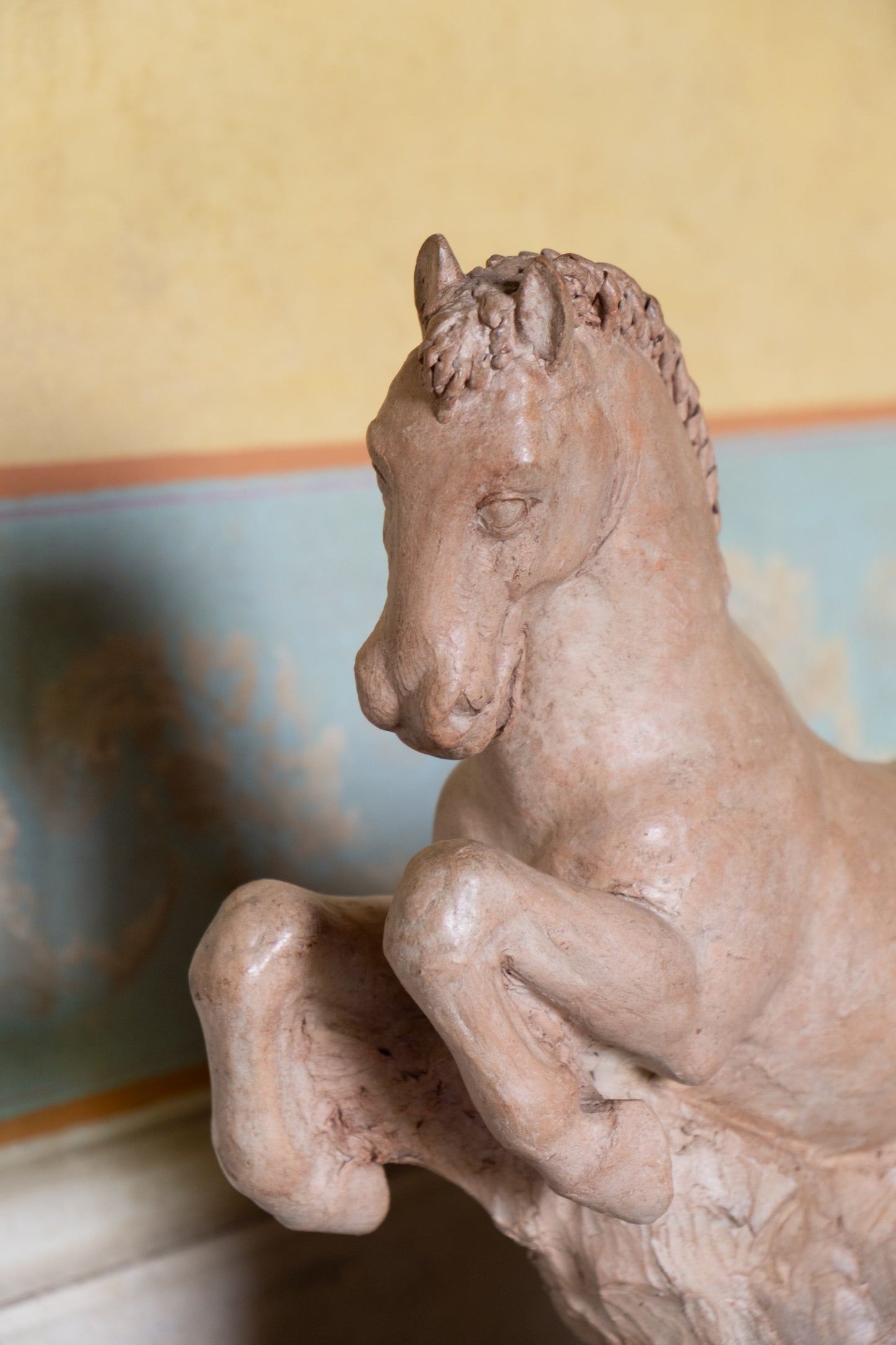 Terracotta Galloping Horse, Circa 1930-40, Giorgio Rossi (1894–1981). Circa 1930-40