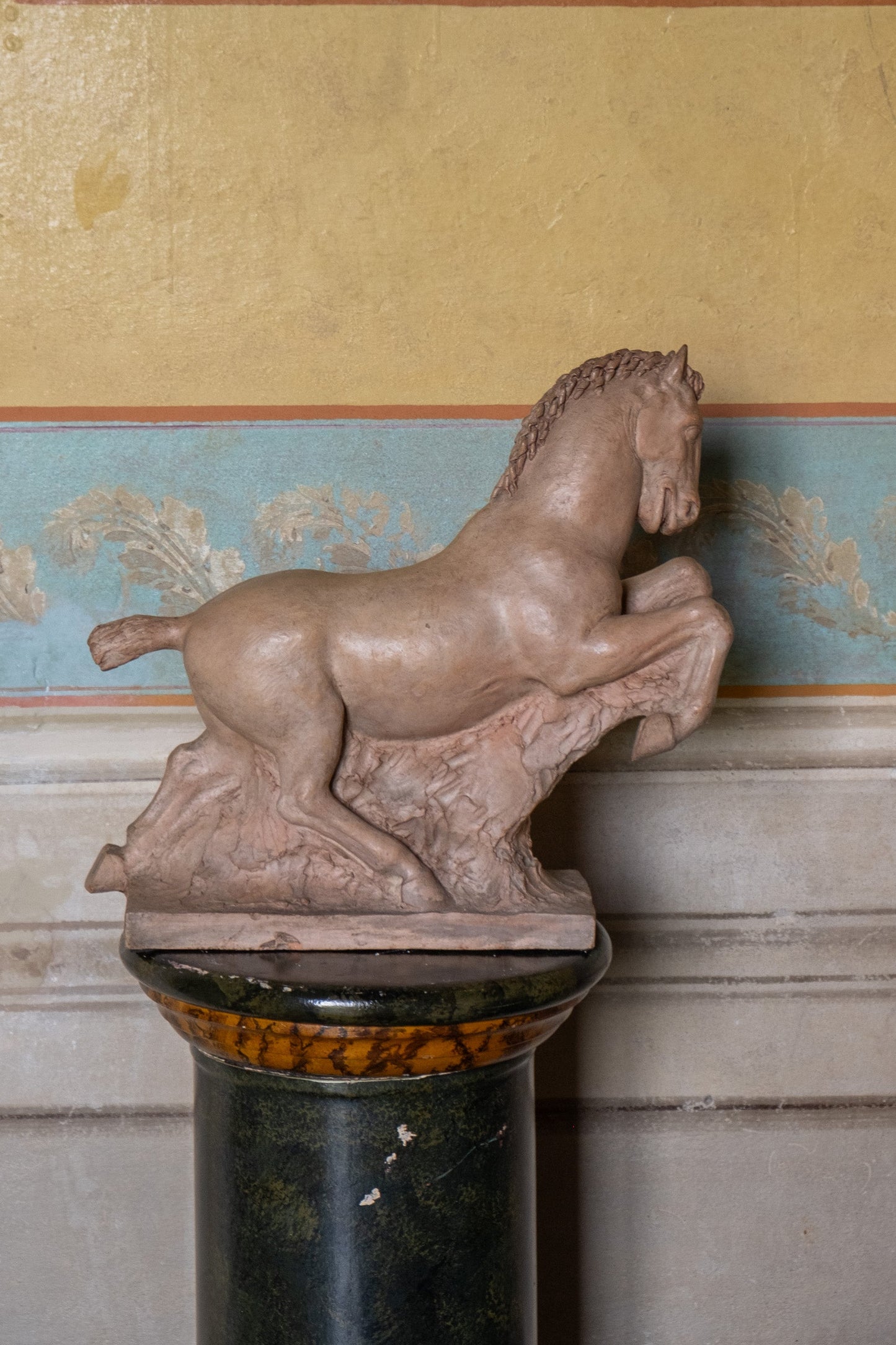 Terracotta Galloping Horse, Circa 1930-40, Giorgio Rossi (1894–1981). Circa 1930-40