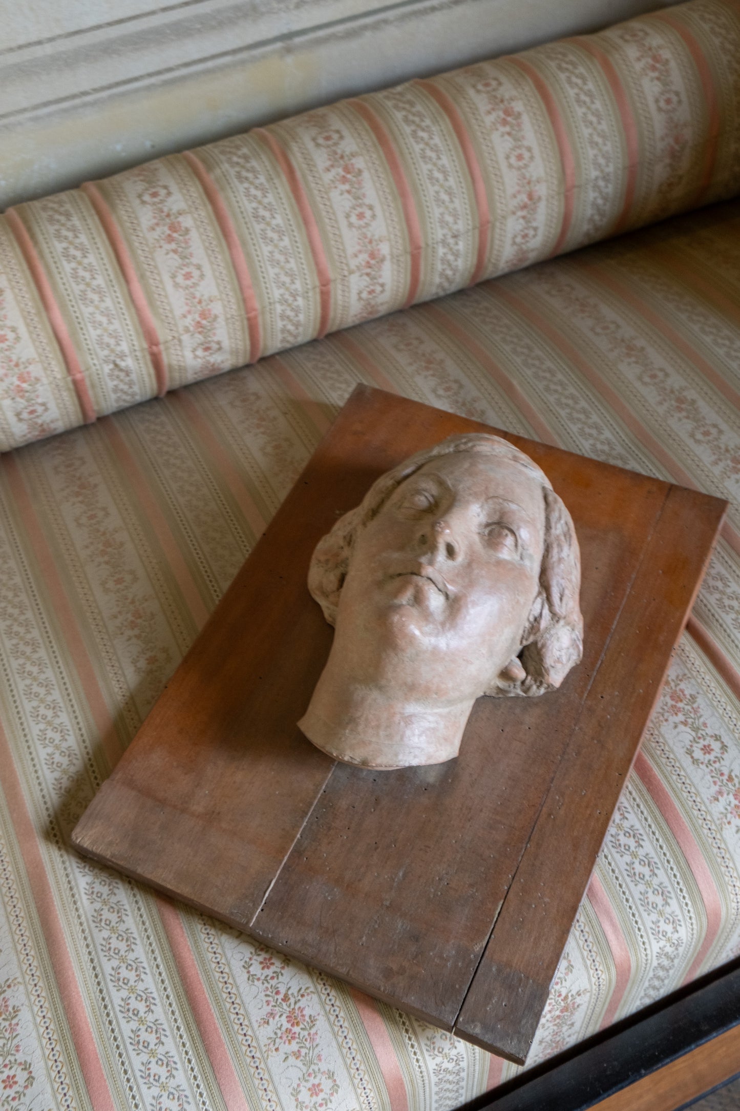 Woman's face, terracotta, 1930s-40s, Giorgio Rossi (1894-1981), Tuscan Sculptor.