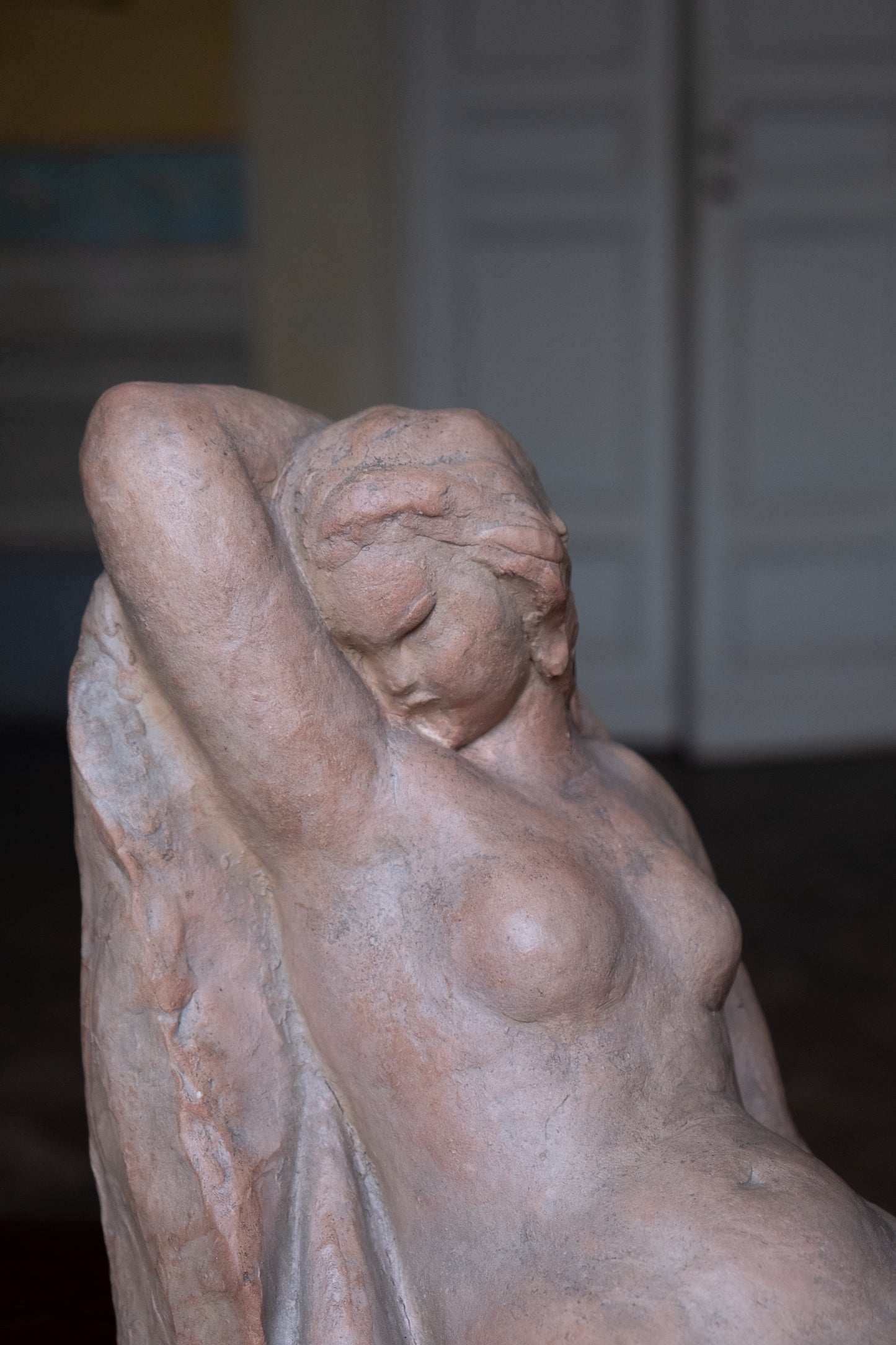 Woman Laying. Circa 1930-1940, Giorgio Rossi (1894–1981), Tuscan Sculptor