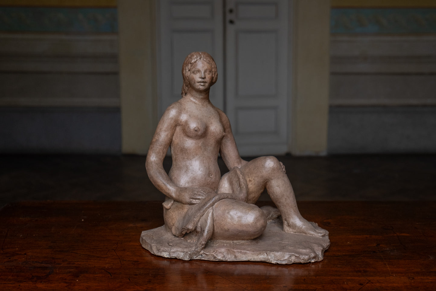 Seated Female Nude, circa 1930-1940, Giorgio Rossi (1894–1981), Tuscan sculptor