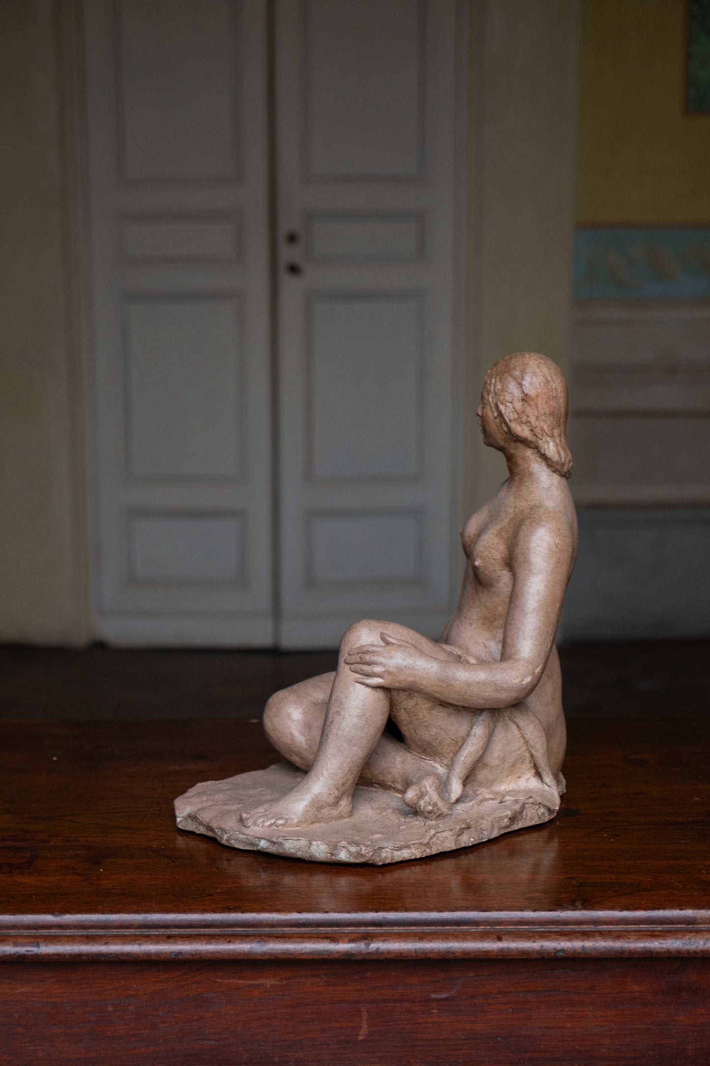 Seated Female Nude, circa 1930-1940, Giorgio Rossi (1894–1981), Tuscan sculptor