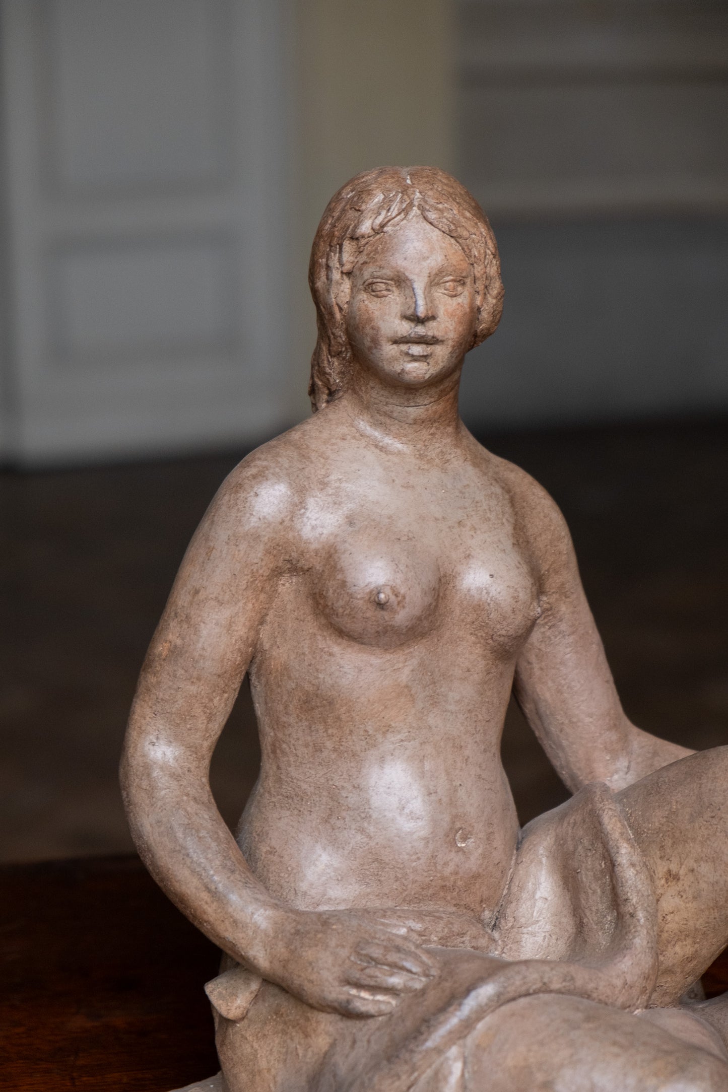 Seated Female Nude, circa 1930-1940, Giorgio Rossi (1894–1981), Tuscan sculptor