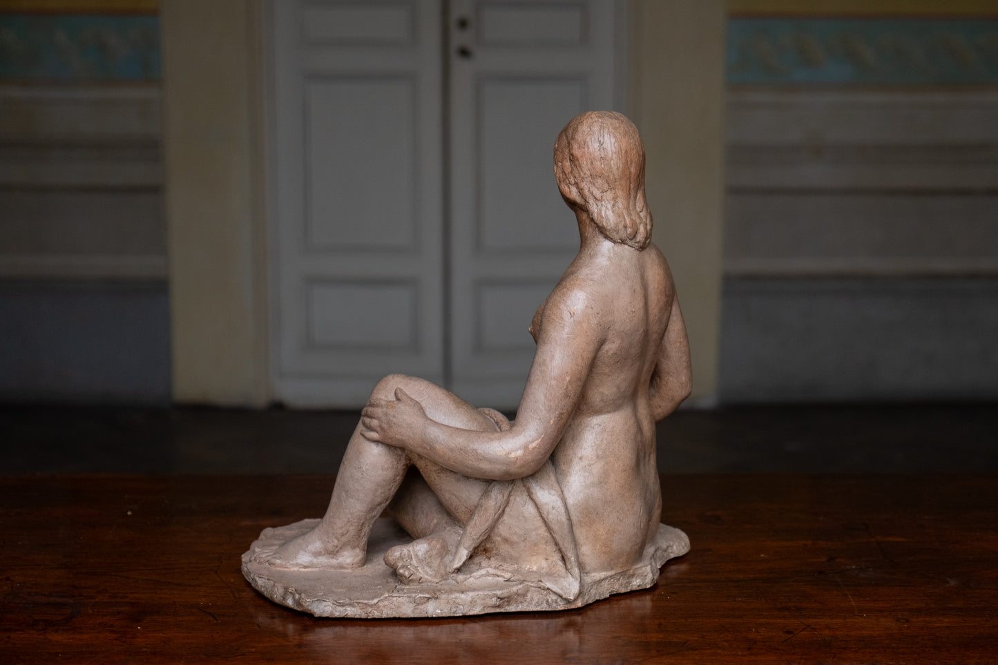 Seated Female Nude, circa 1930-1940, Giorgio Rossi (1894–1981), Tuscan sculptor