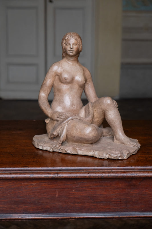 Seated Female Nude, circa 1930-1940, Giorgio Rossi (1894–1981), Tuscan sculptor