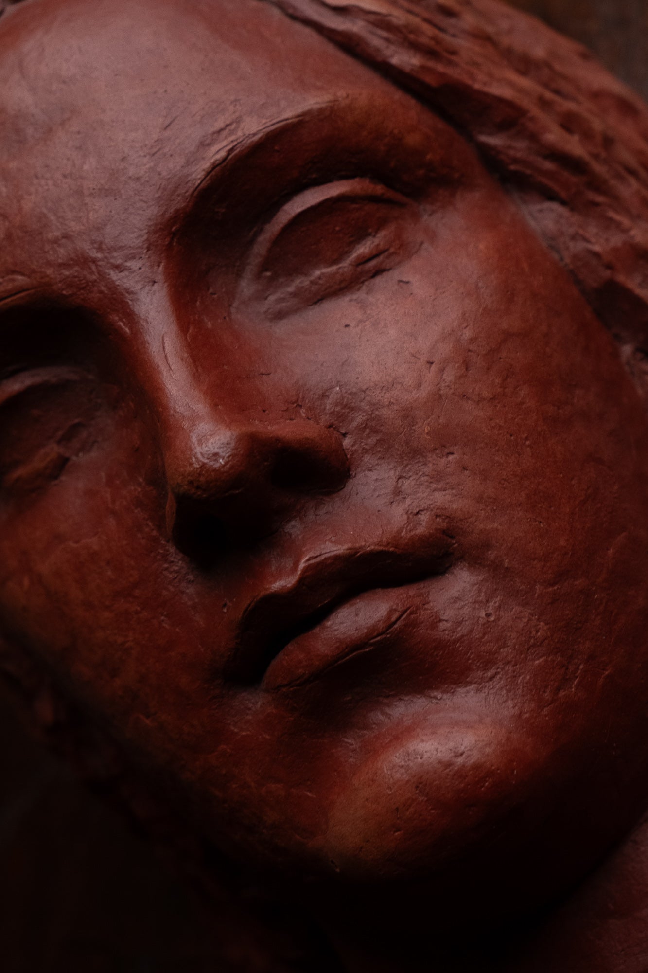 Giorgio Rossi Volto di donna, circa 1930–1940 Terracotta Altezza: 32 cm Firmato