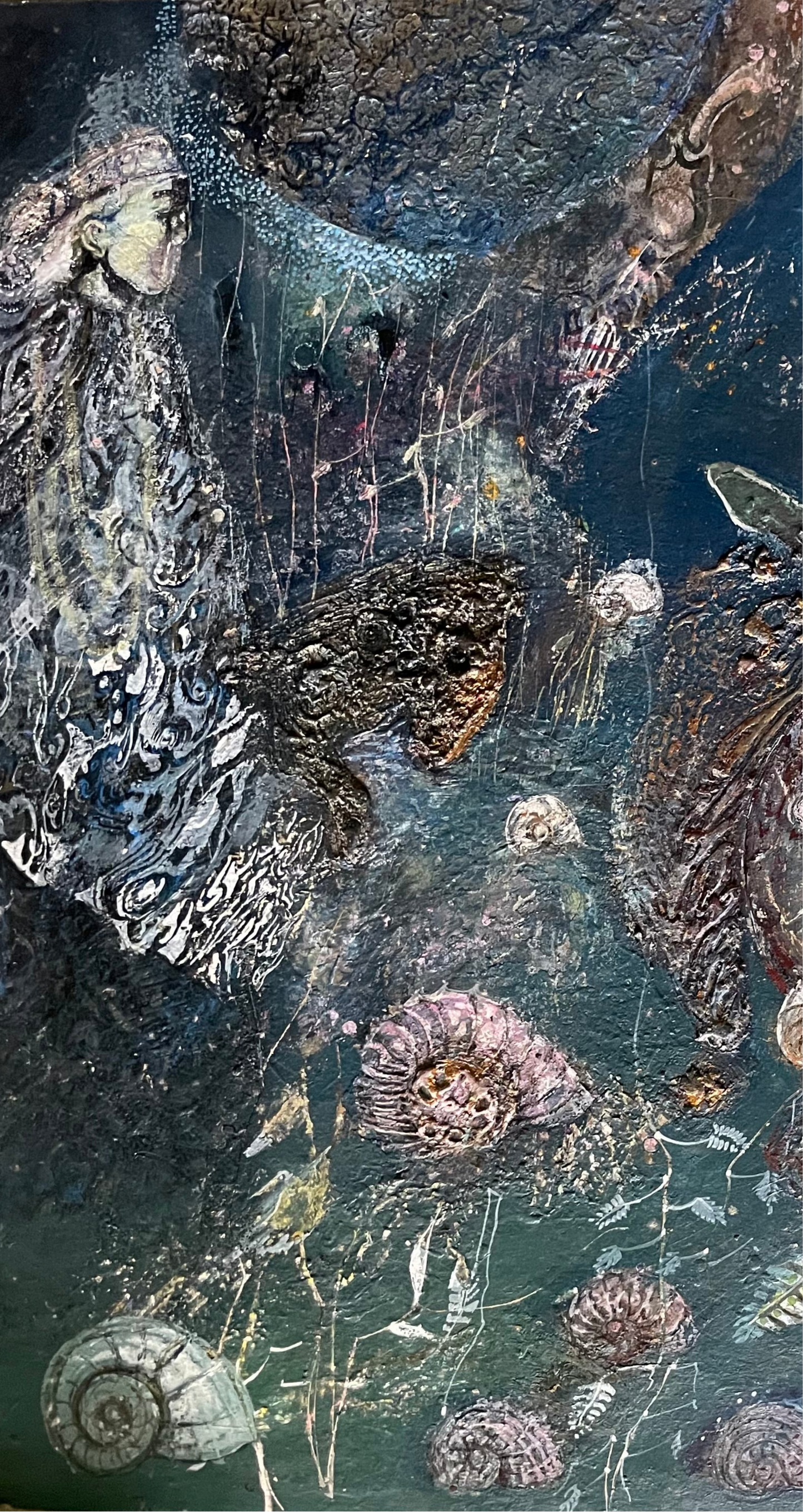 Ewa Adamowicz, Metamorfosi di centauro in un paesaggio fossile, Polonia, 1989