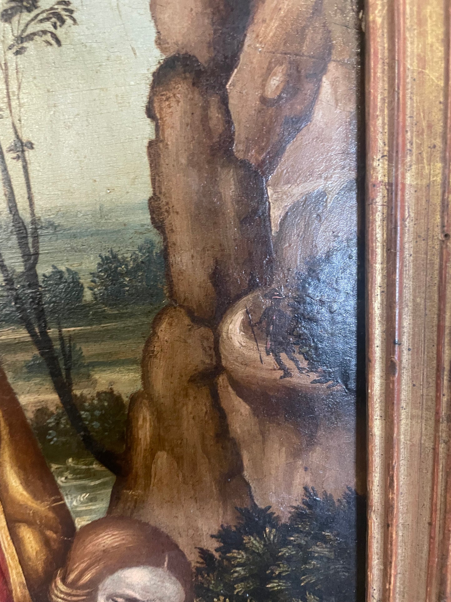 Compianto sul Cristo morto. Scuola italiana. Inizio XVI secolo.