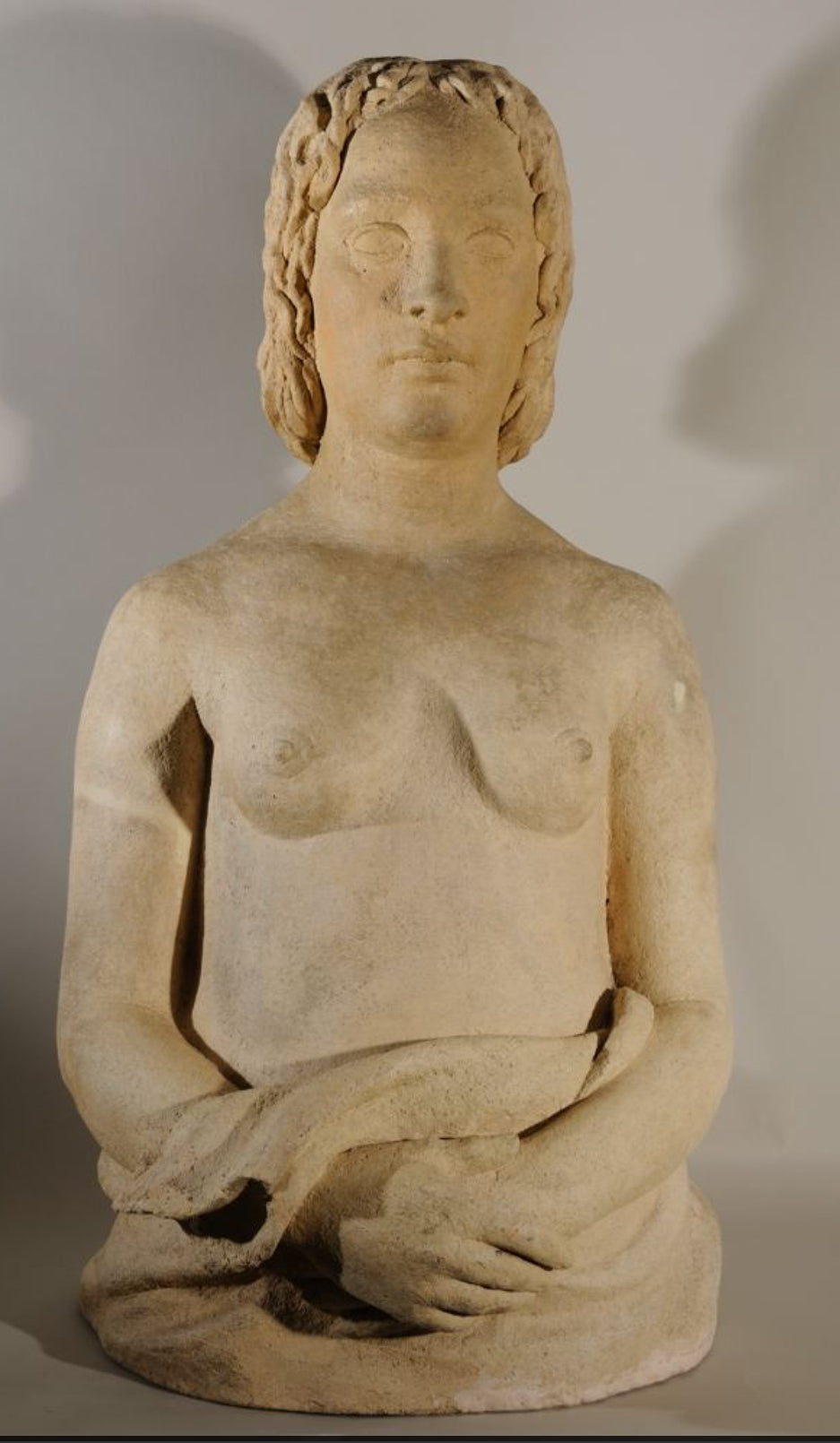 Giorgio Rossi (1892–1963), Terracotta Female Figure, 1930s, Height 78 cm