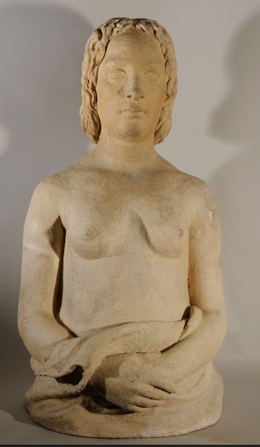 Giorgio Rossi (1892–1963), Terracotta Female Figure, 1930s, Height 78 cm