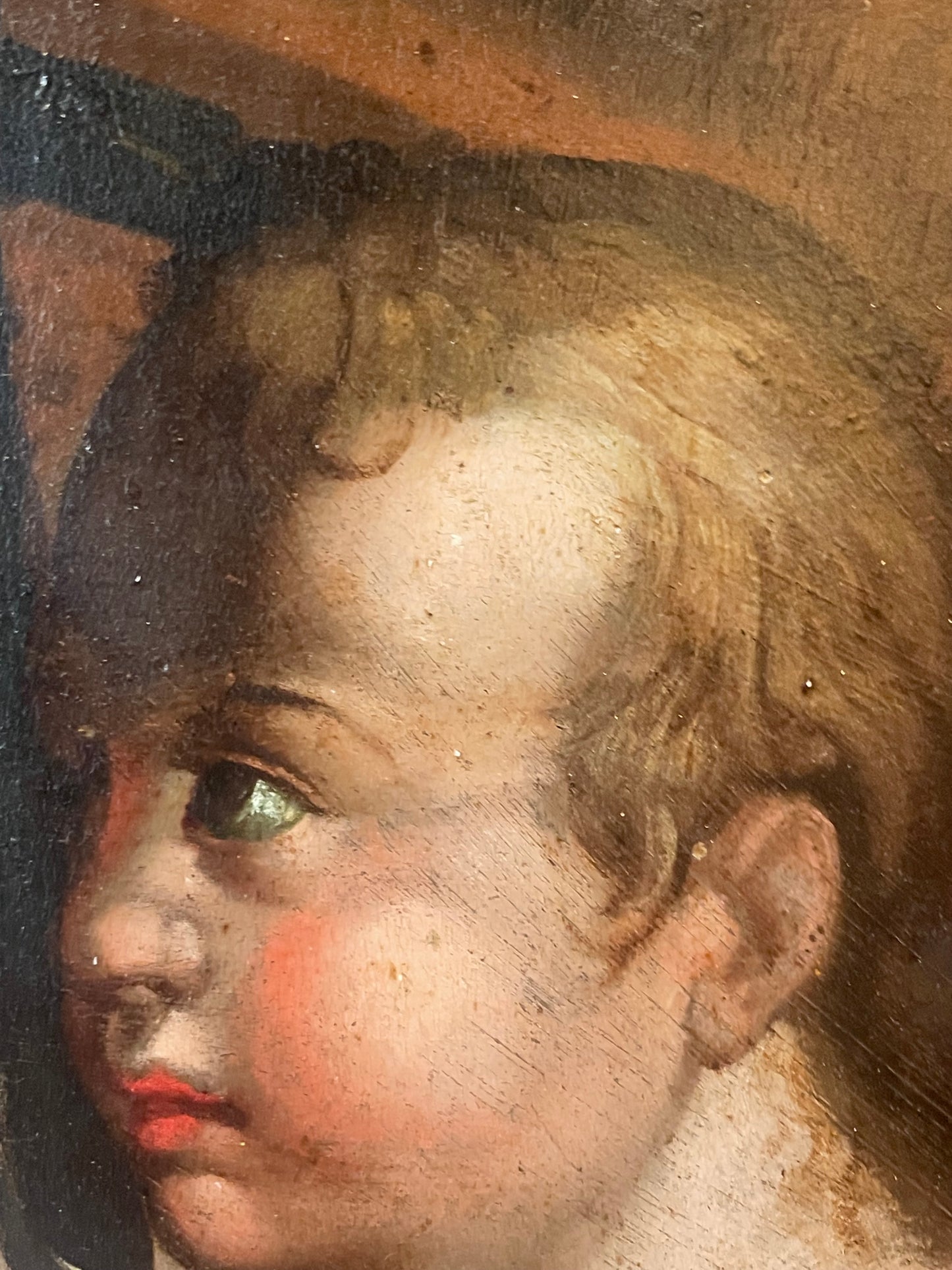 Sacra Famiglia con San Giovannino Ambito di Orazio Samacchini Scuola Bolognese XVI sec
