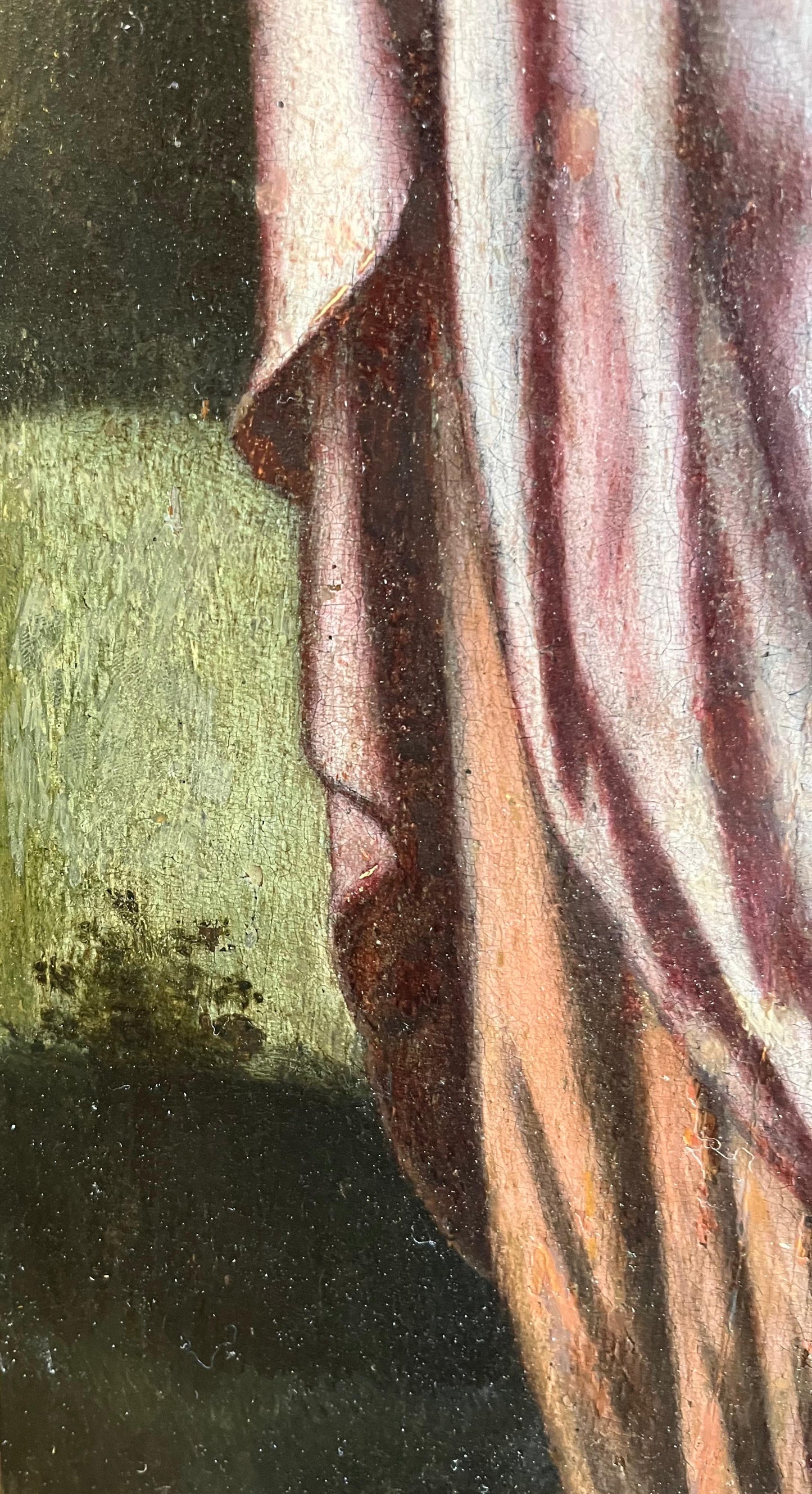 Santa Caterina e San Giovanni, due ante di polittico, scuola fiamminga, XVI secolo