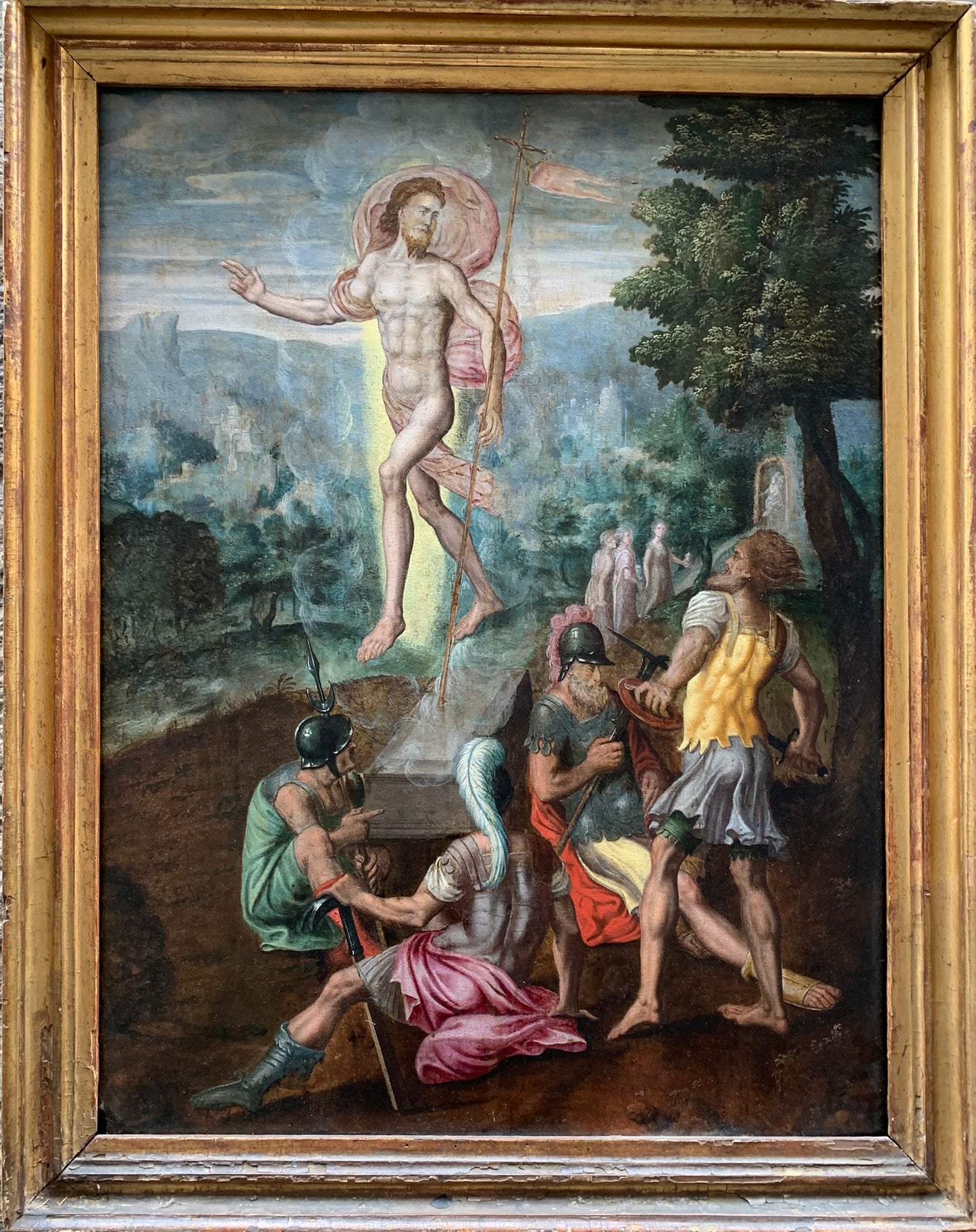 Master Of The Prodigal Son / Jan Mandijn (1500-1560), Workshop. Resurrection Of Christ.