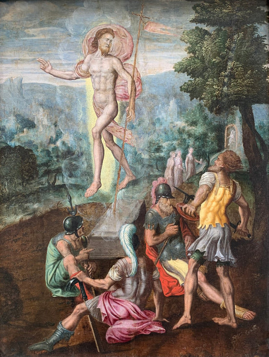 Master Of The Prodigal Son / Jan Mandijn (1500-1560), Workshop. Resurrection Of Christ.