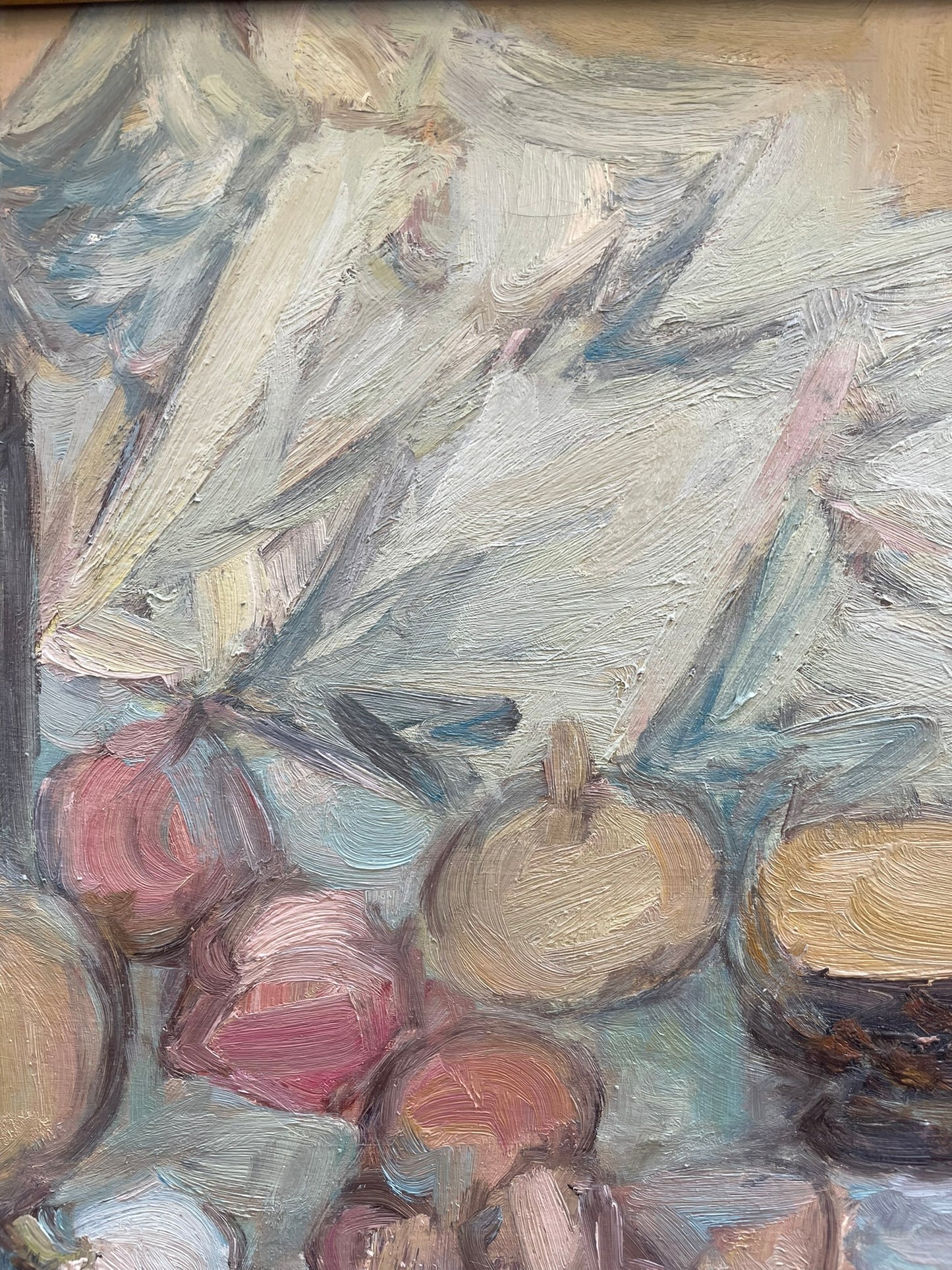 André Lauran, 1966, Oysters and Onions, Sanz-ism movement of Lyon, French New Figuration