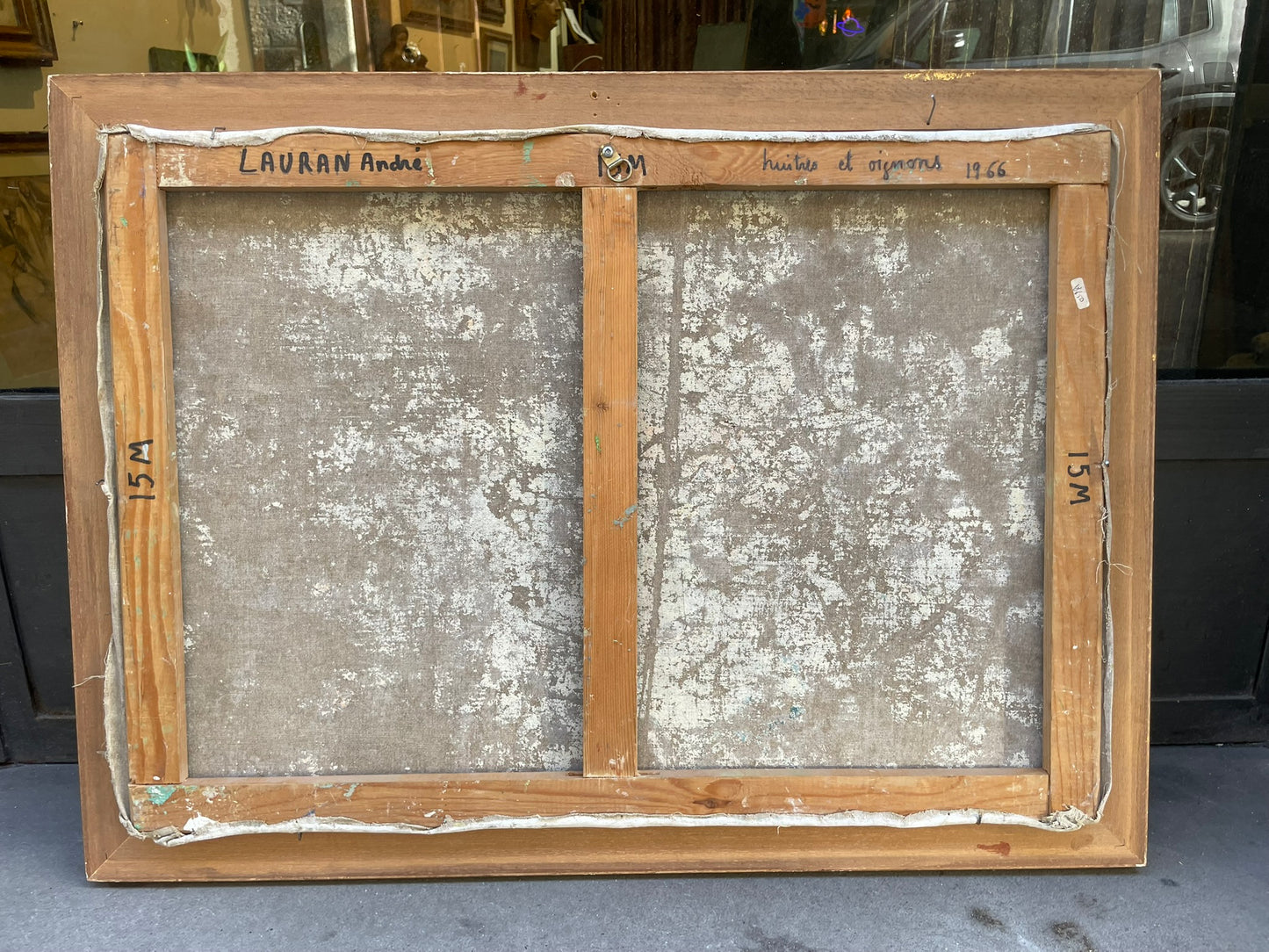 André Lauran, 1966, Oysters and Onions, Sanz-ism movement of Lyon, French New Figuration