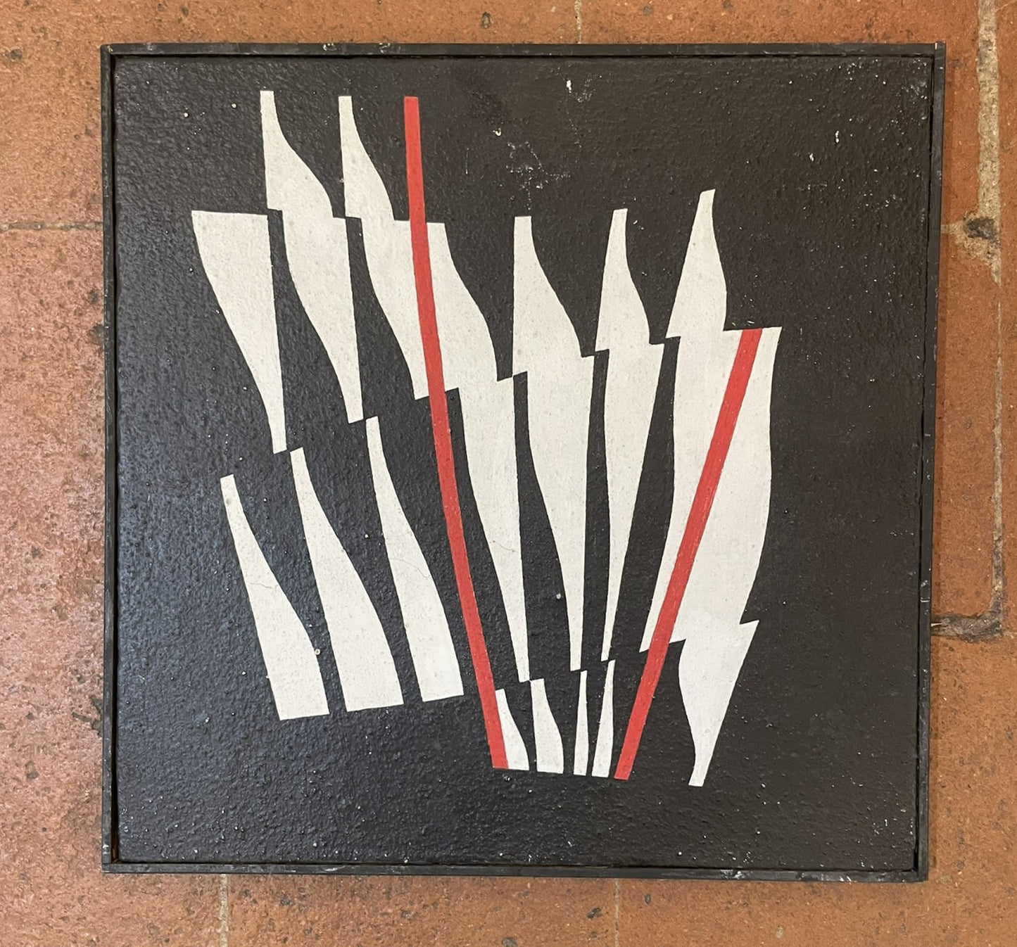 Optical Abstraction by Enrico Sirello, 1974 – Italian Arte Programmata Movement