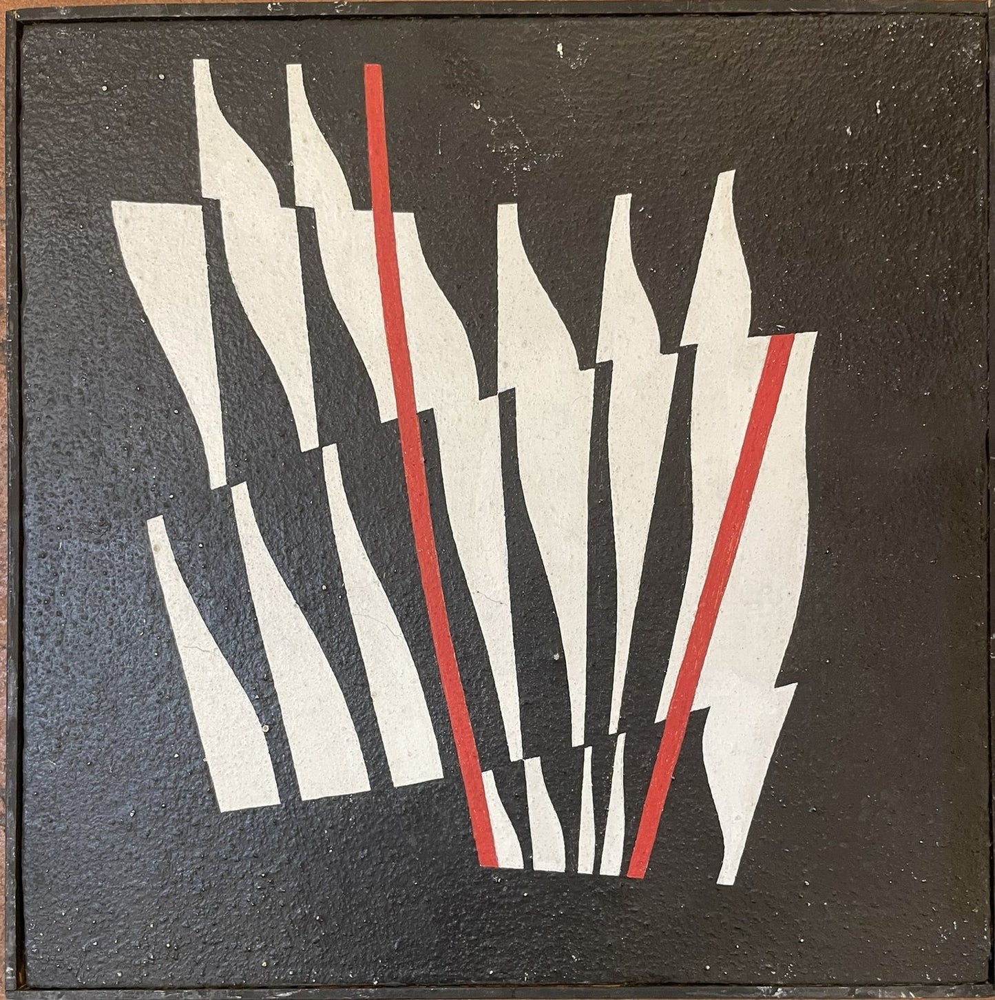 Optical Abstraction by Enrico Sirello, 1974 – Italian Arte Programmata Movement