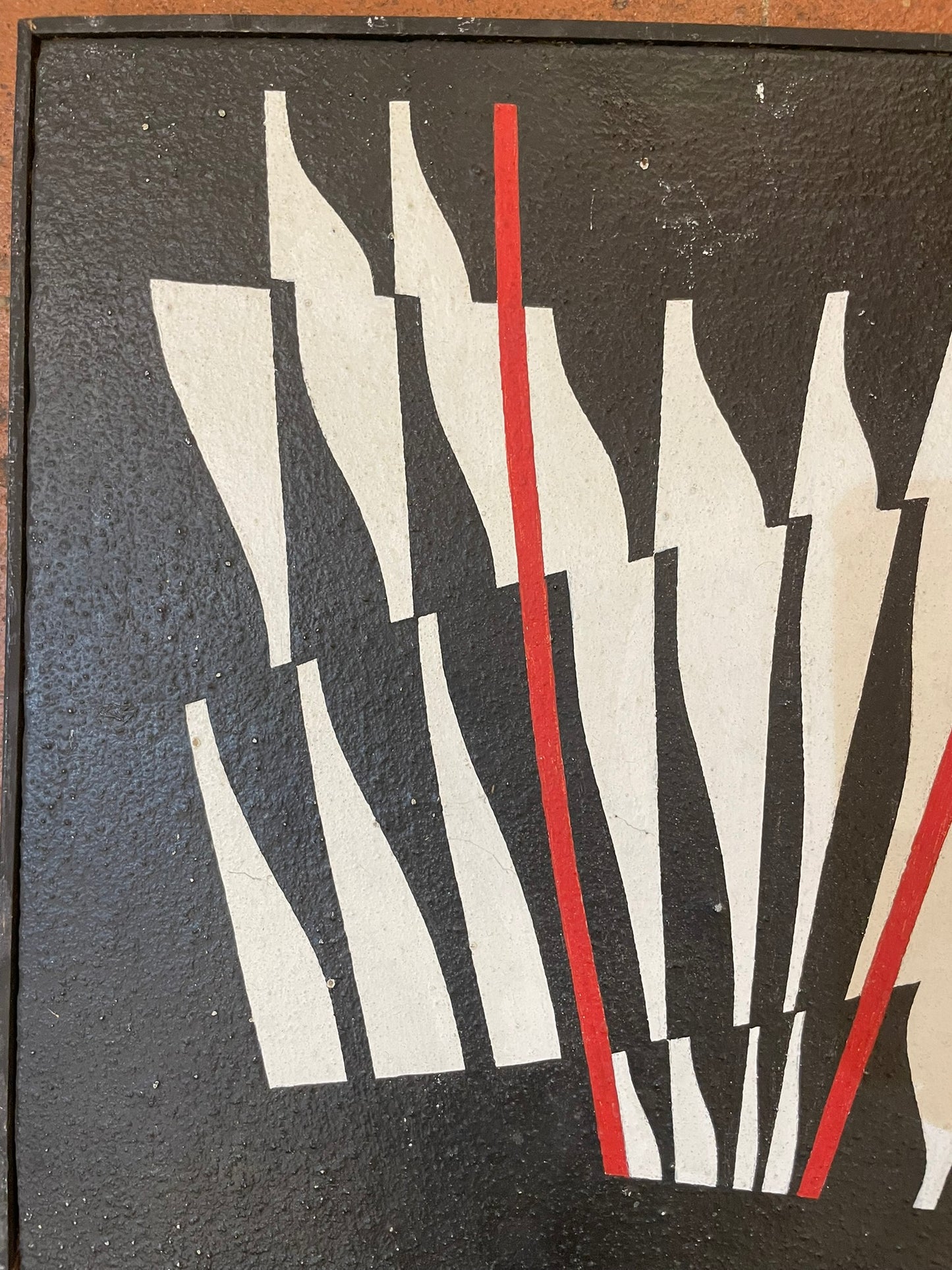 Optical Abstraction by Enrico Sirello, 1974 – Italian Arte Programmata Movement