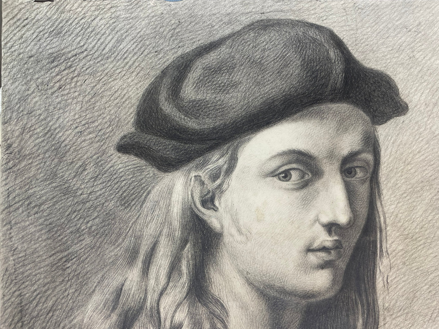 Portrait of Bindo Altoviti. Academic Study after Raphael’s , Tuscan School, 38 × 52 cm