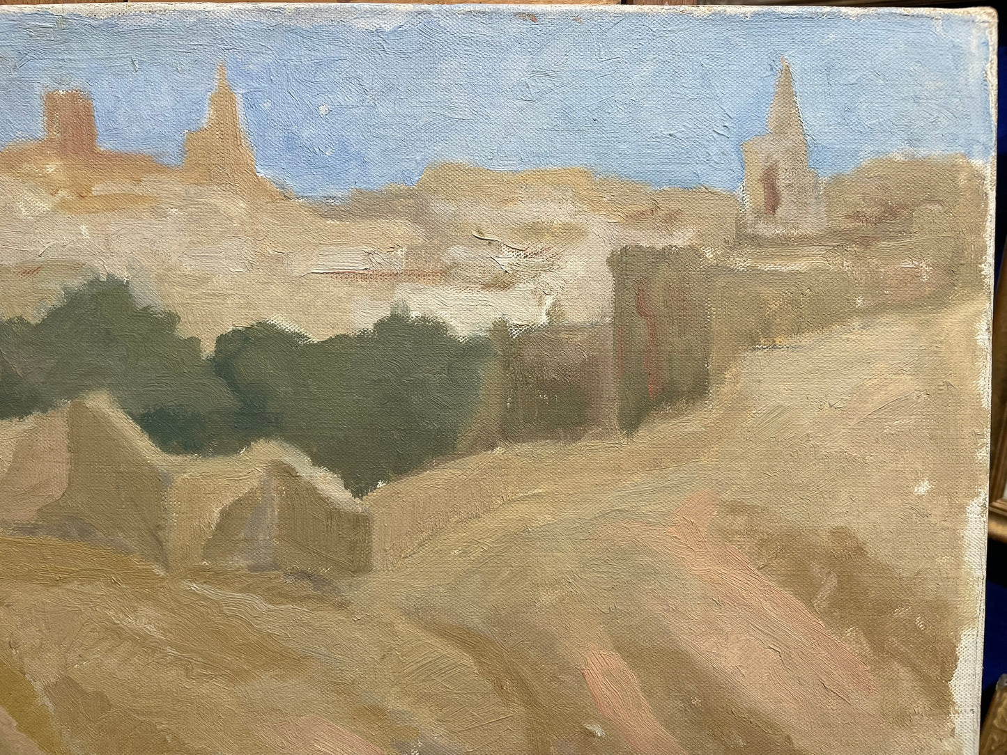 Veduta di Toledo, Spagna – Ponte sul Tago (Puente de San Martín), circa 1935–1936