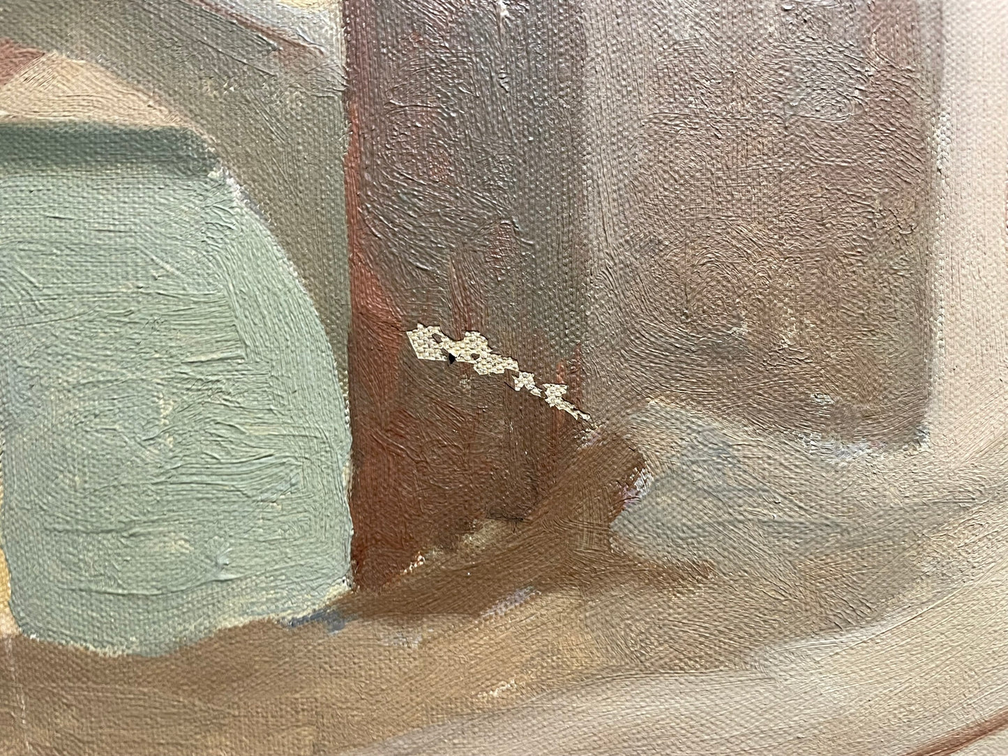 Veduta di Toledo, Spagna – Ponte sul Tago (Puente de San Martín), circa 1935–1936