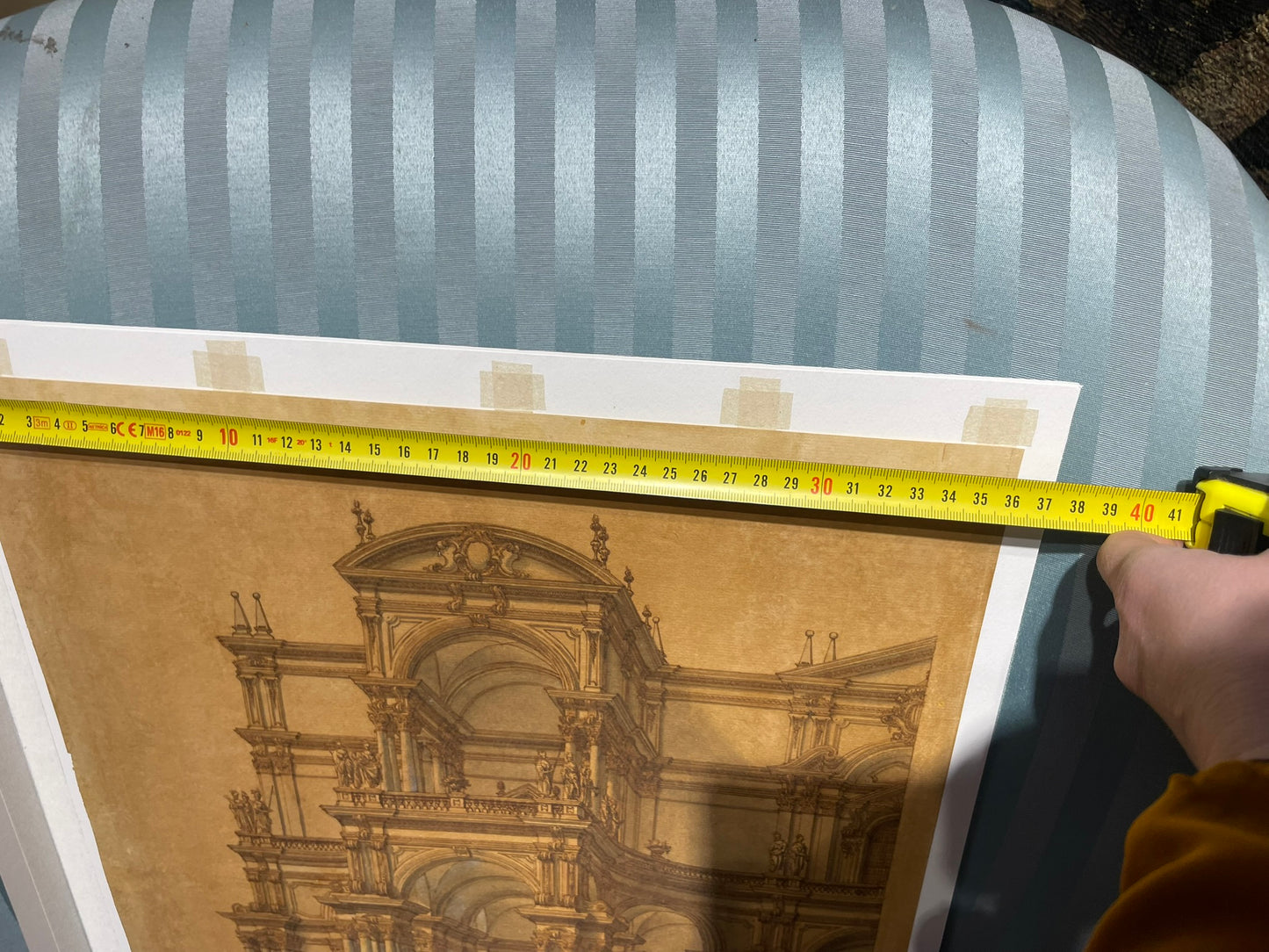 Progetto architettonico scenografico monumentale, ambito dei Galli Bibiena, XVIII secolo