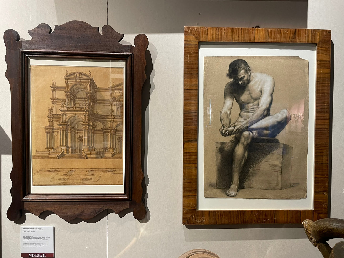 Progetto architettonico scenografico monumentale, ambito dei Galli Bibiena, XVIII secolo