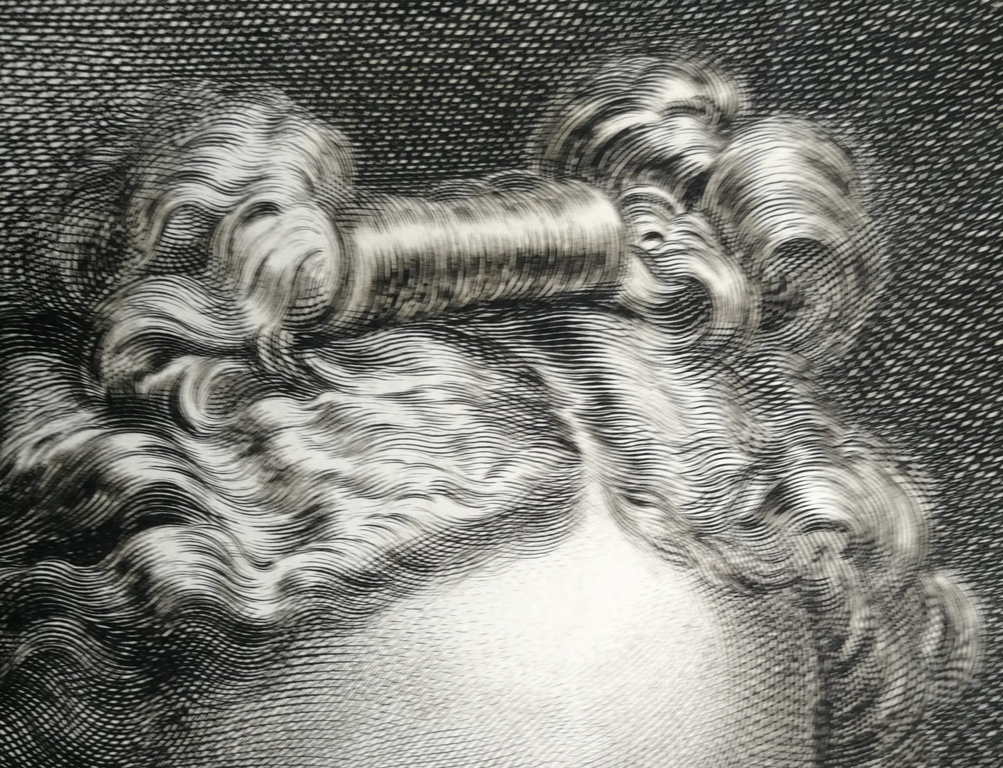 Minerva/athena After Parmigianino – Engraving By Cornelis Visscher, Cabinet Reynst, 17th–18th C