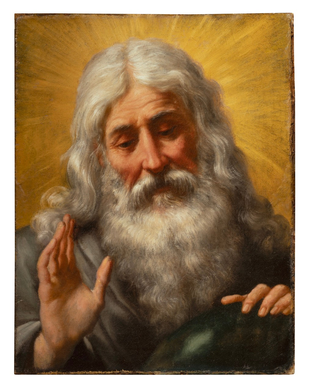 Matteo Rosselli (1578–1650), Dio Padre benedicente – Pittura fiorentina del Seicento
