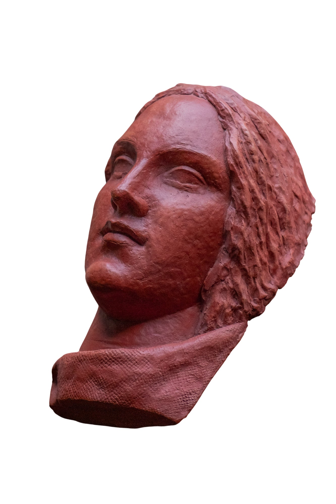Giorgio Rossi Volto di donna, circa 1930–1940 Terracotta Altezza: 32 cm Firmato