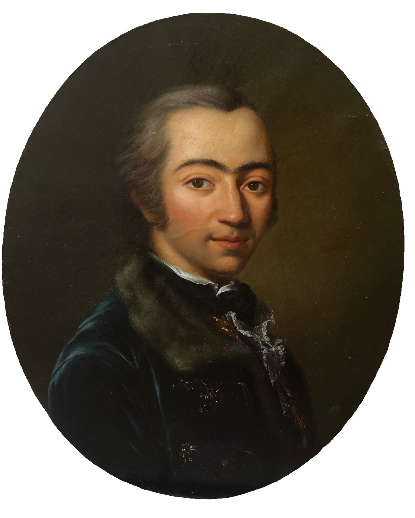 J.H. Tischbein the Elder, attrib. – Young Man in a Blue Velvet Coat