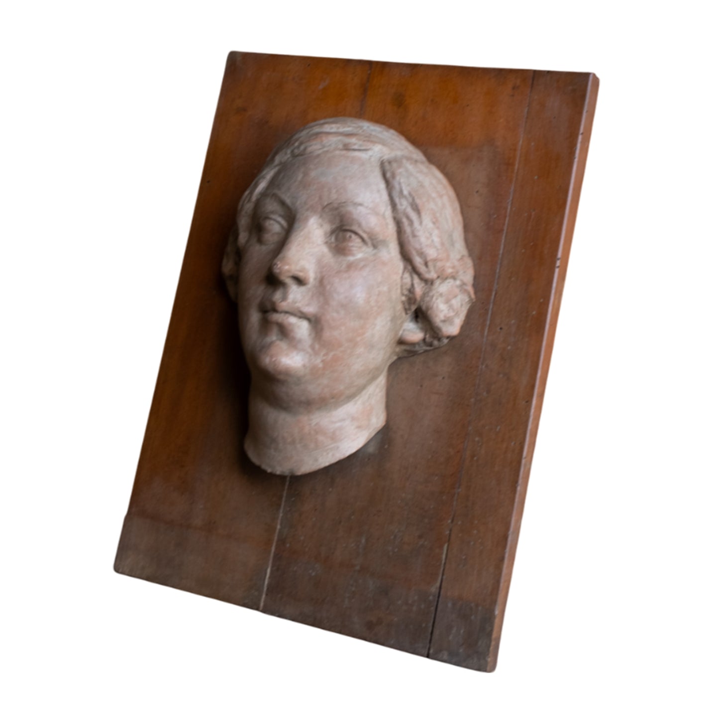 Woman's face, terracotta, 1930s-40s, Giorgio Rossi (1894-1981), Tuscan Sculptor.