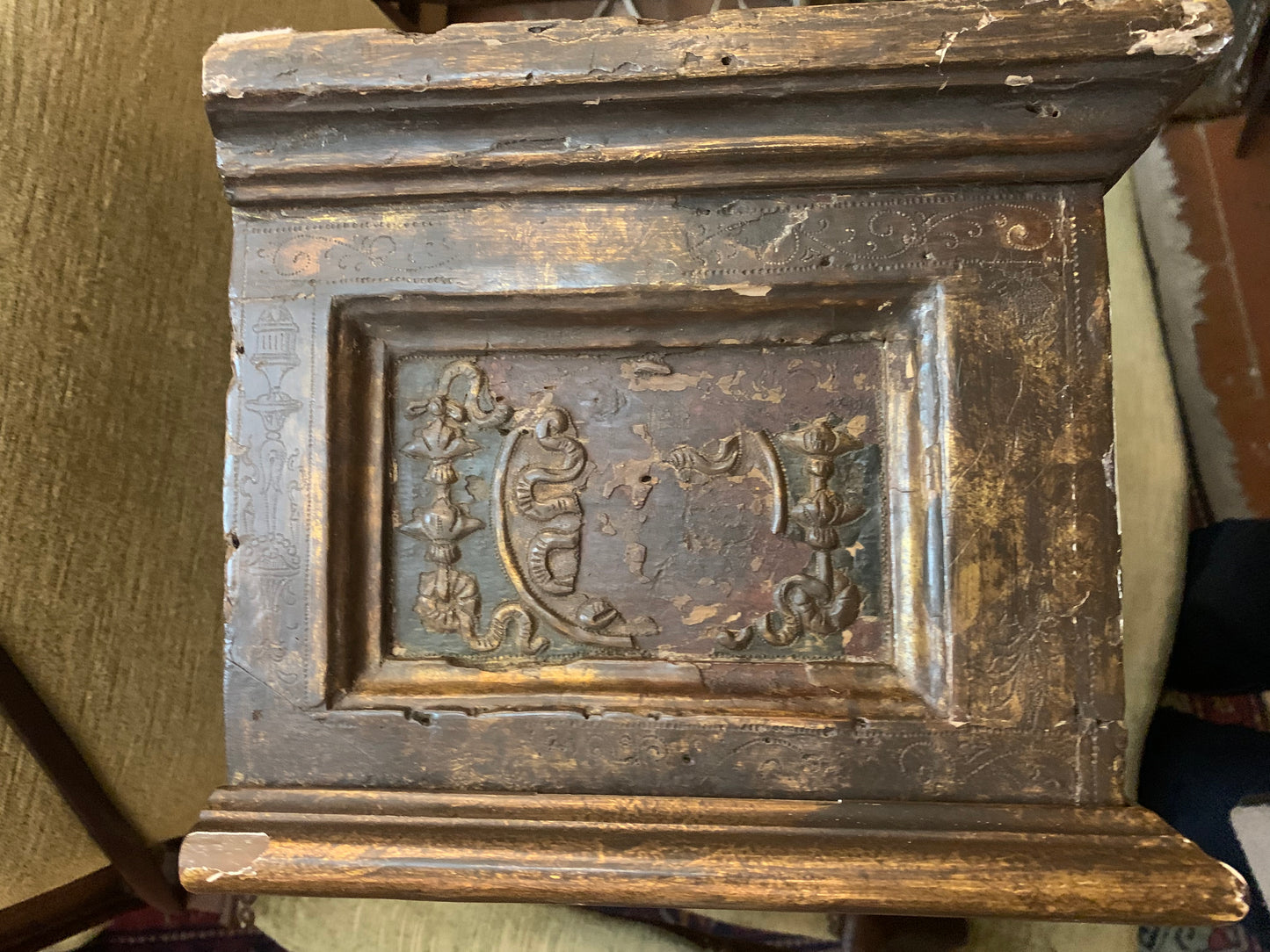 Renaissance-style casket with later period workmanship.