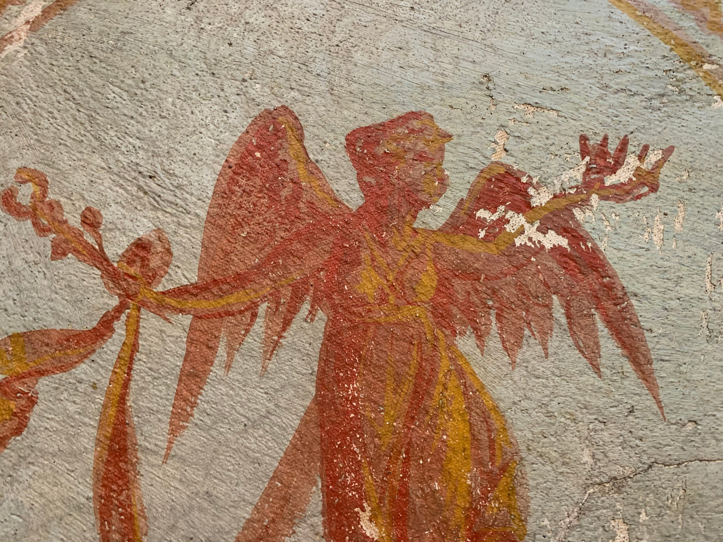 Winged Victory. Fresco. Late 18th-early 19th century.