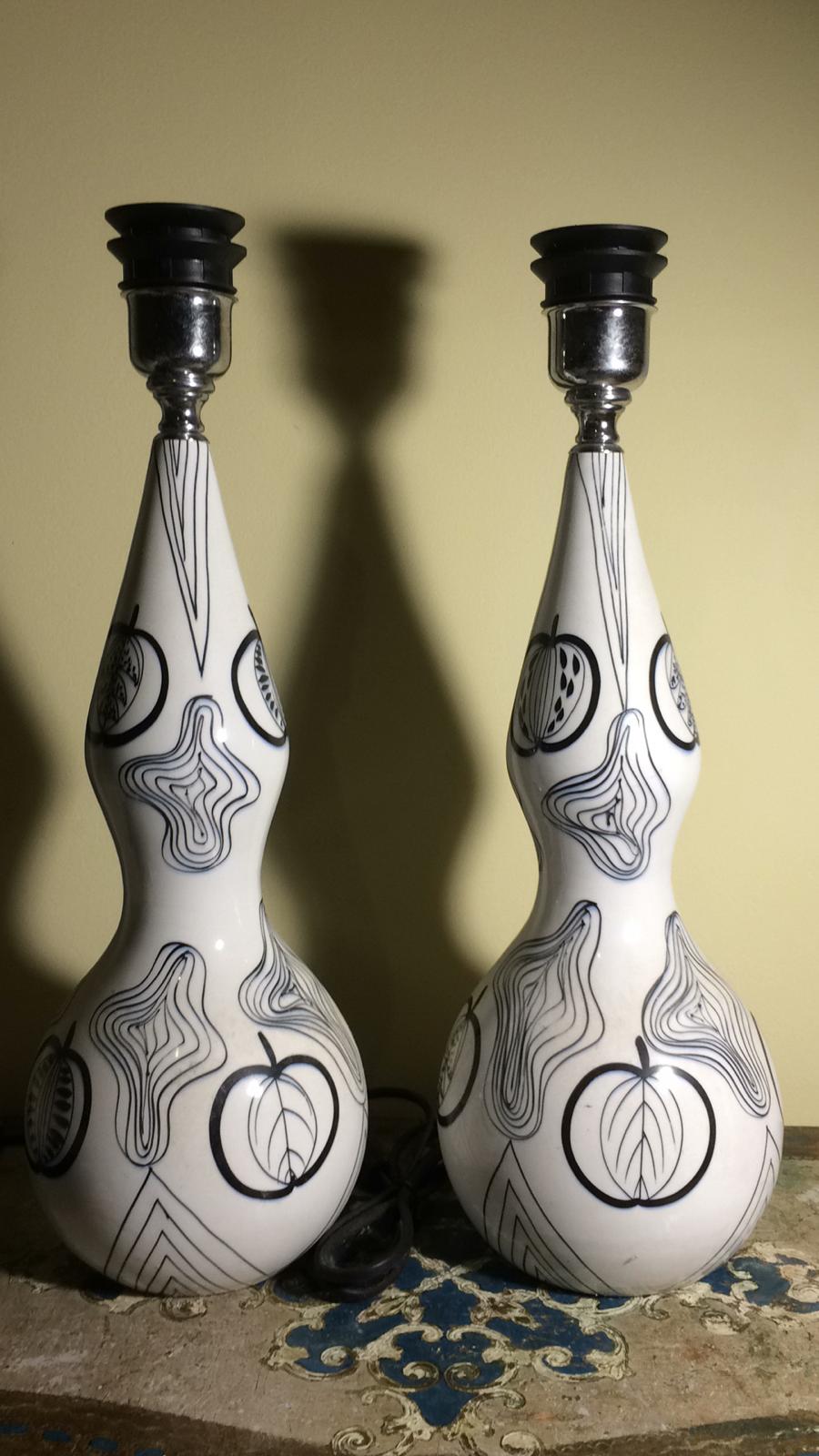 Mid-century Italian Lamps. Circa 1960