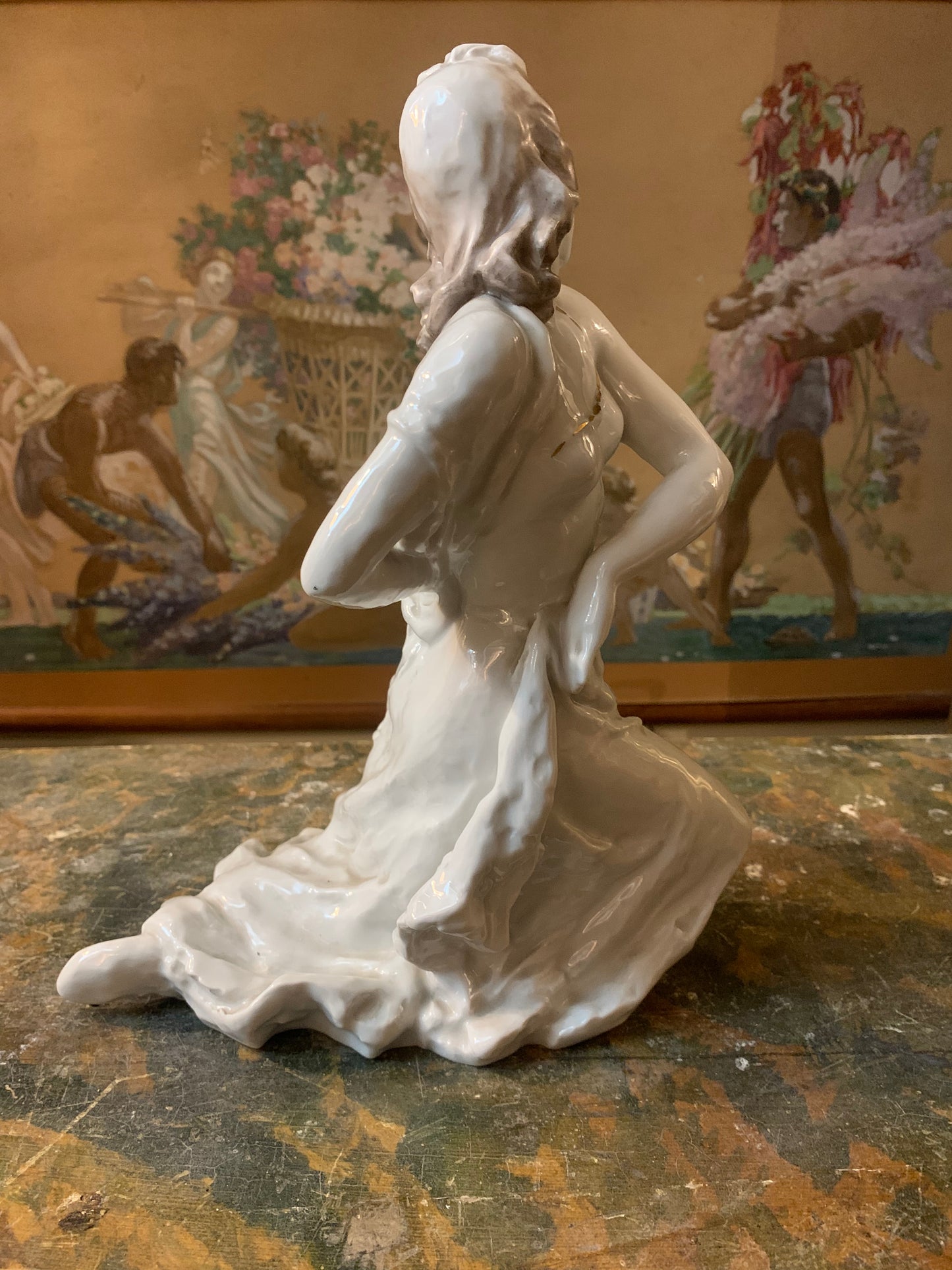 Rosenthal porcelain Dancer figurine. Sculptor. Lore Friedrich Gronau.