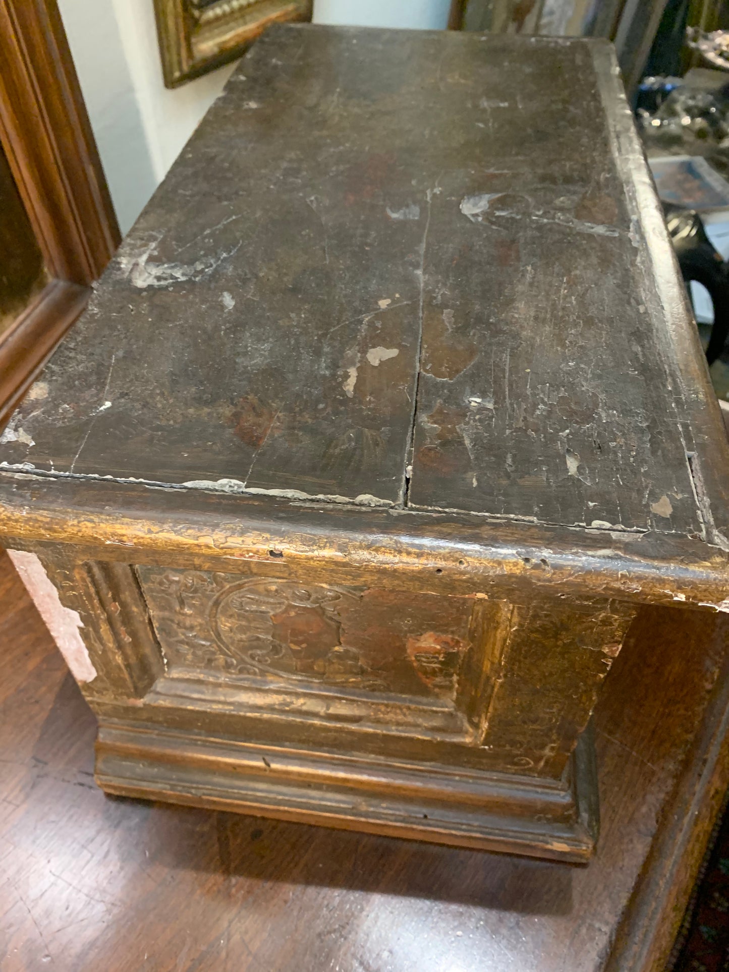 Renaissance-style casket with later period workmanship.